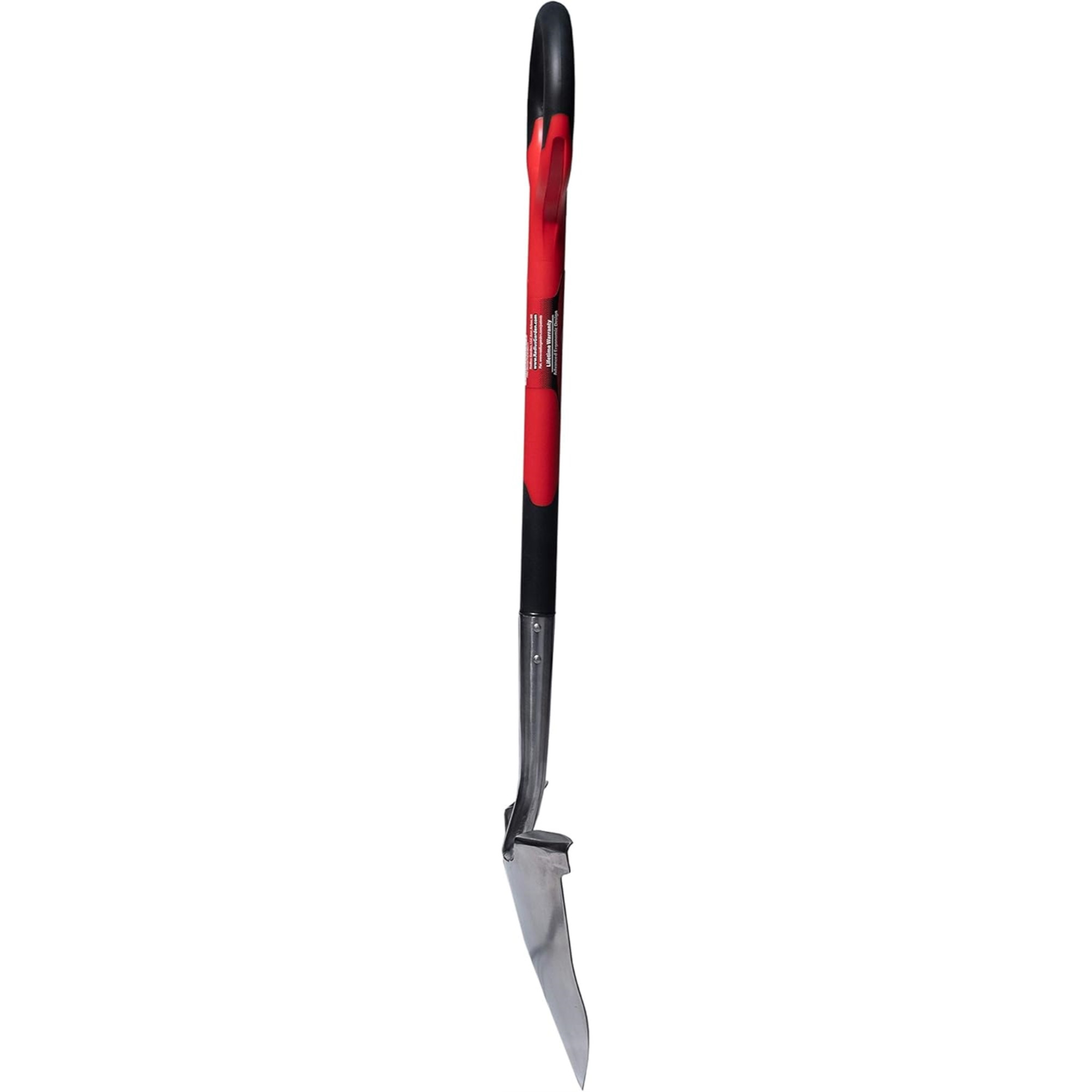 Radius Garden PRO Garden Stainless Steel Shovel, Red