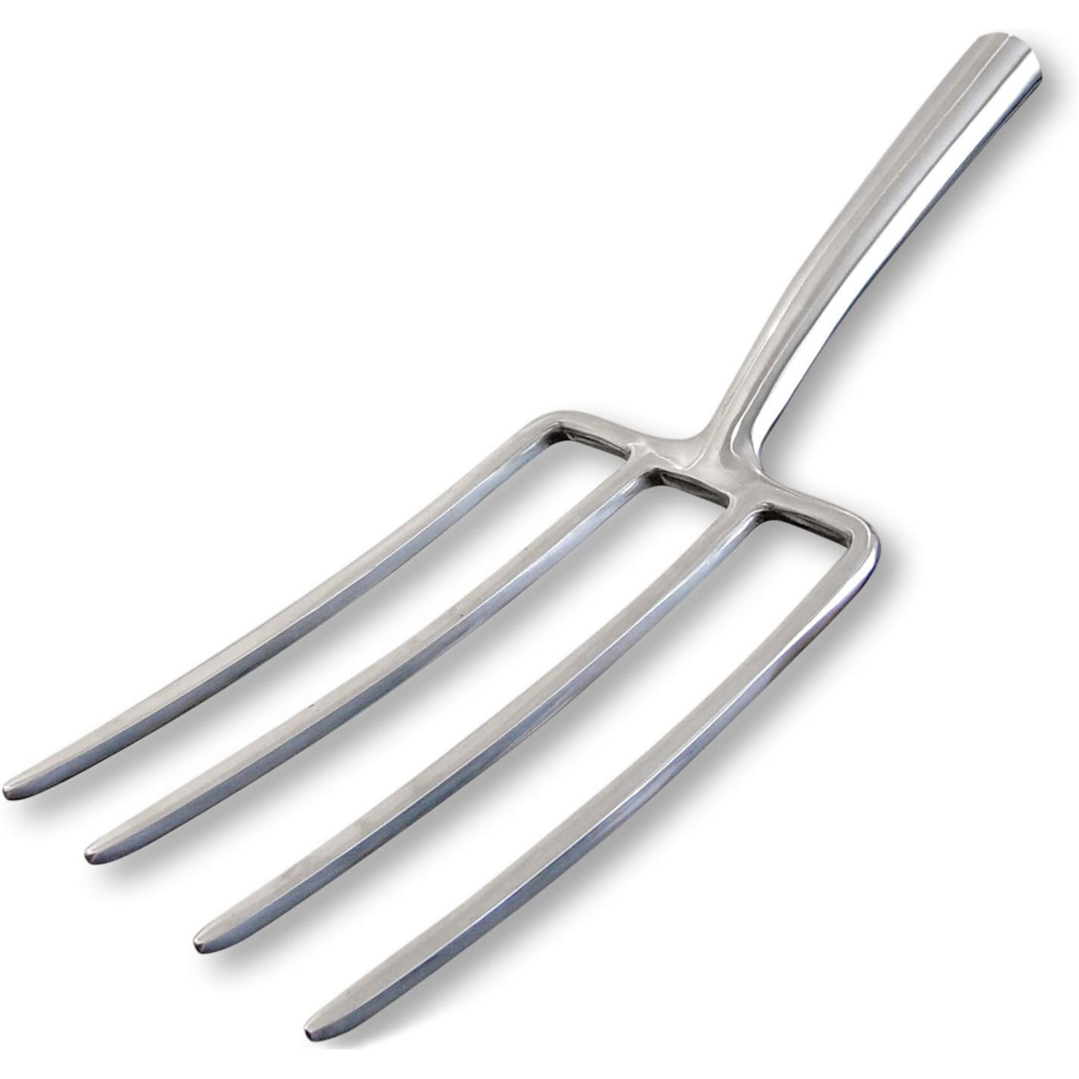 Radius Garden PRO Ergonomic Stainless Steel Digging Fork, Red
