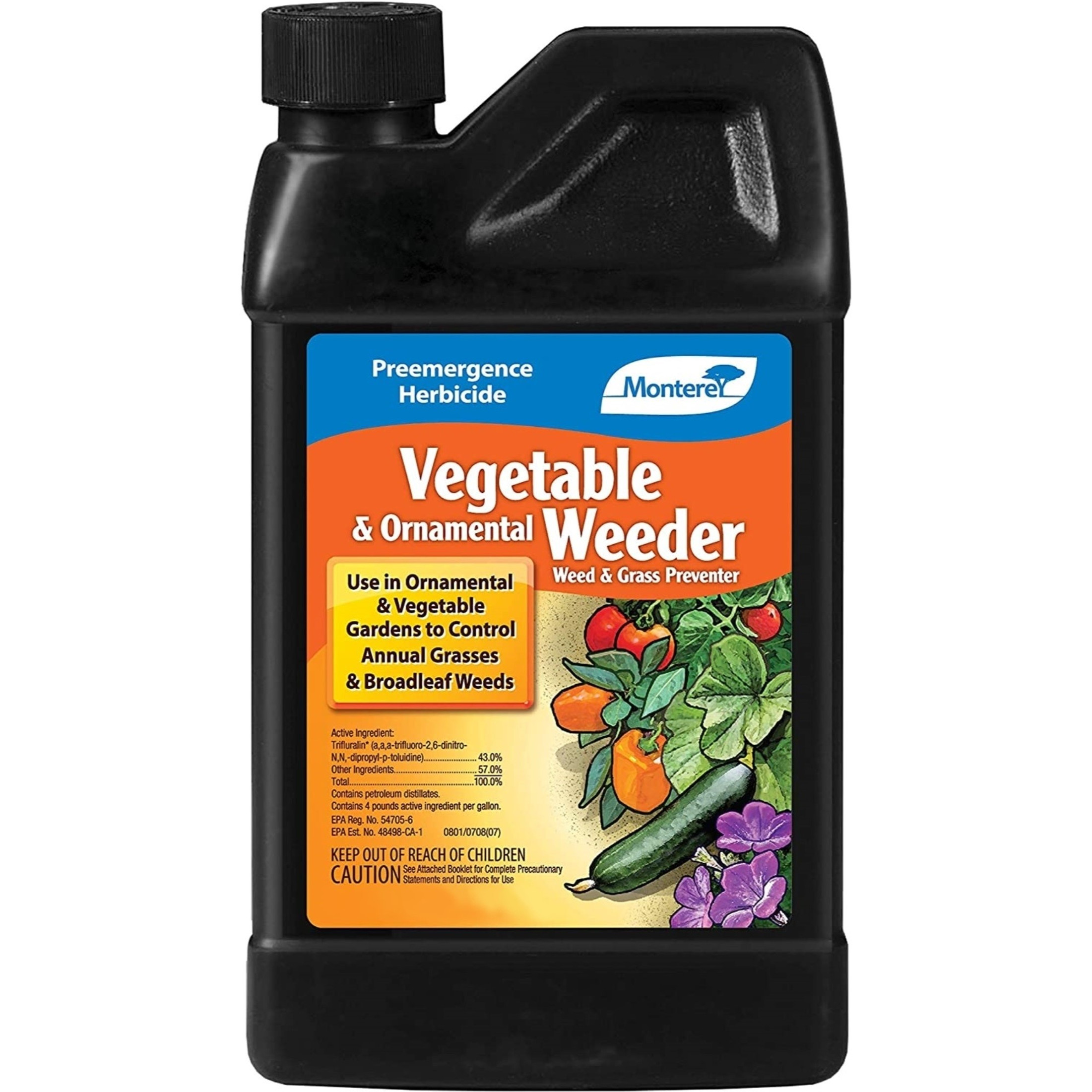 Monterey Vegetable & Ornamental Weeder Pre Emergent Herbicide Concentrate