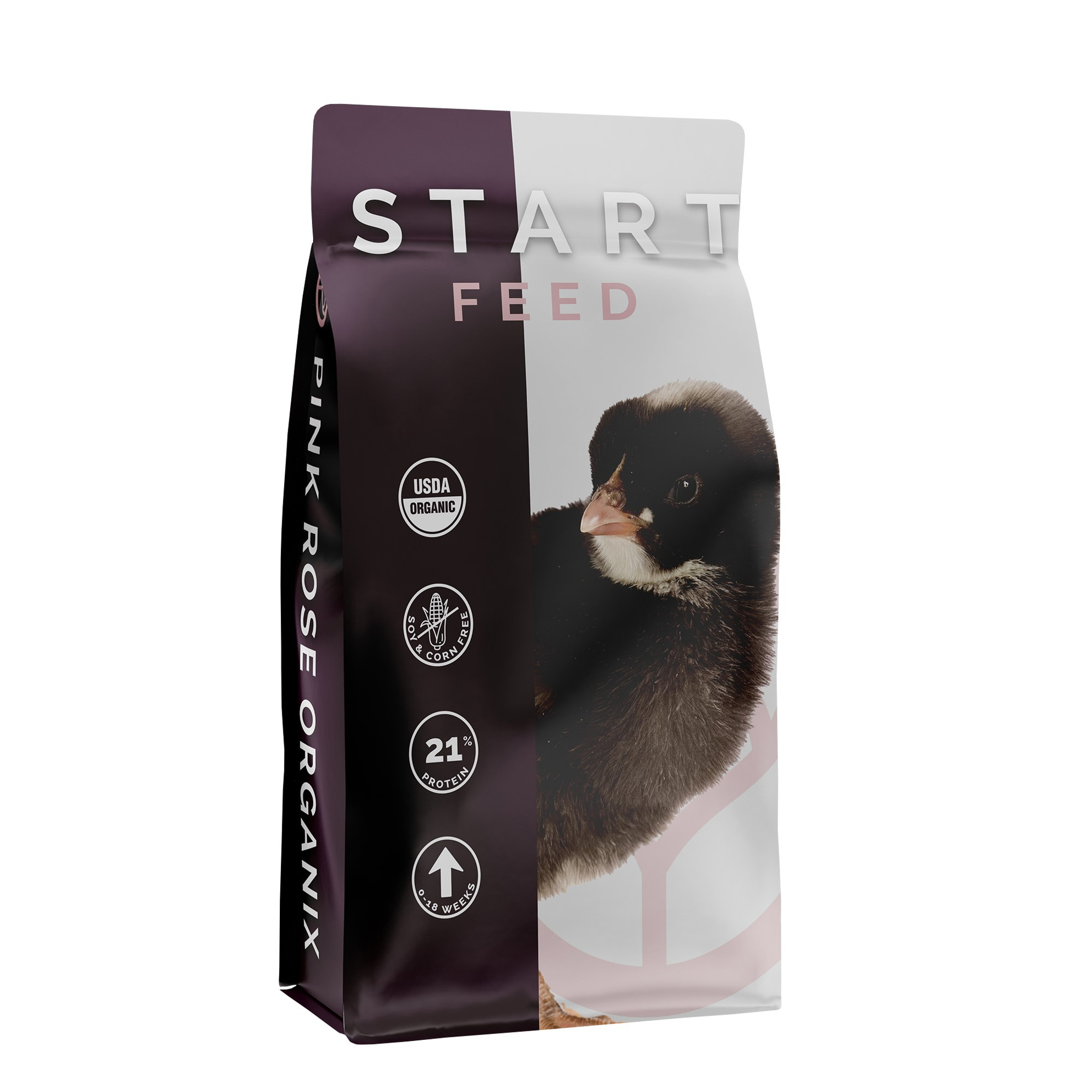 Pink Rose Organix Chick Start Crumb Feed