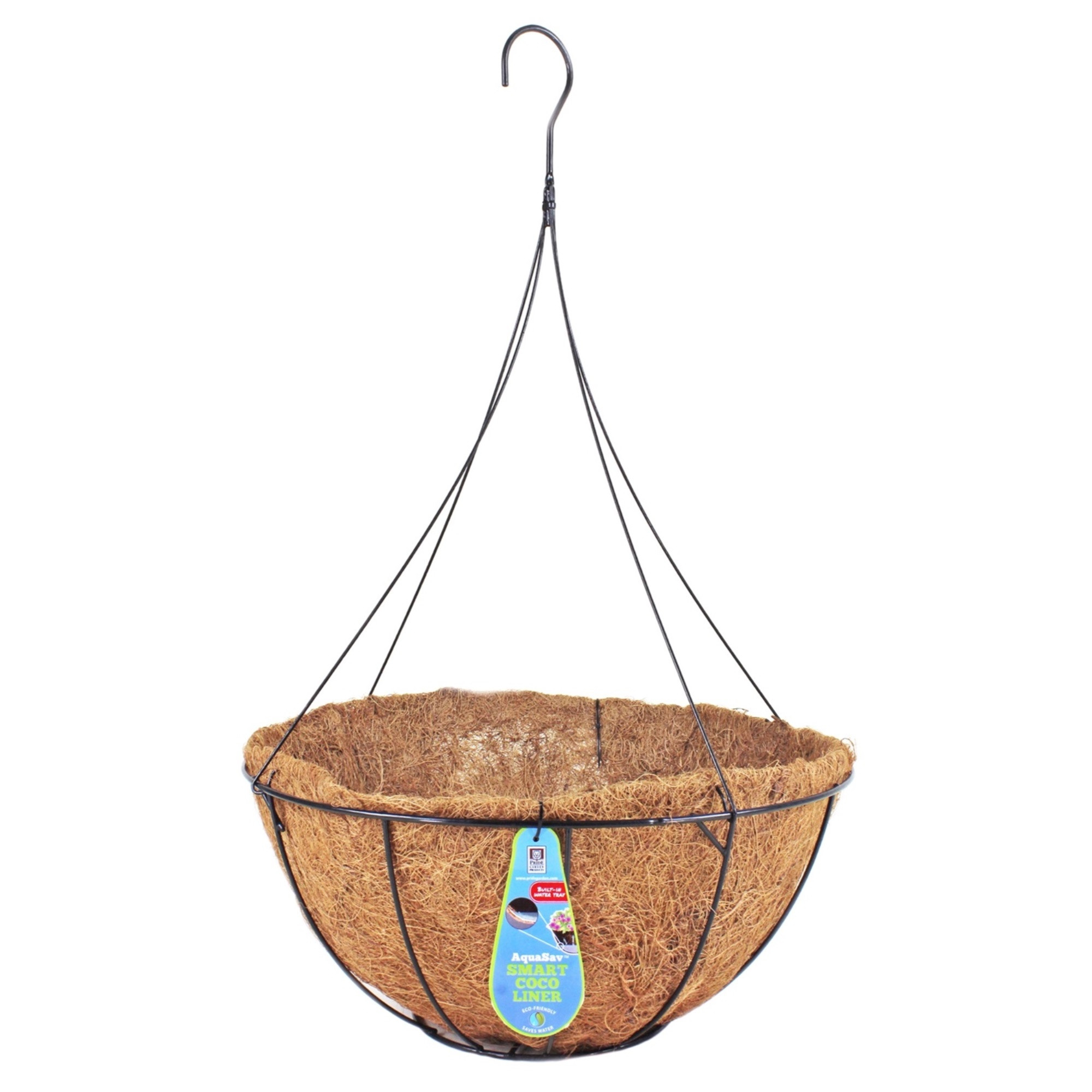 Pride Garden Products Grower Hanging Baskets with AquaSav Smart
