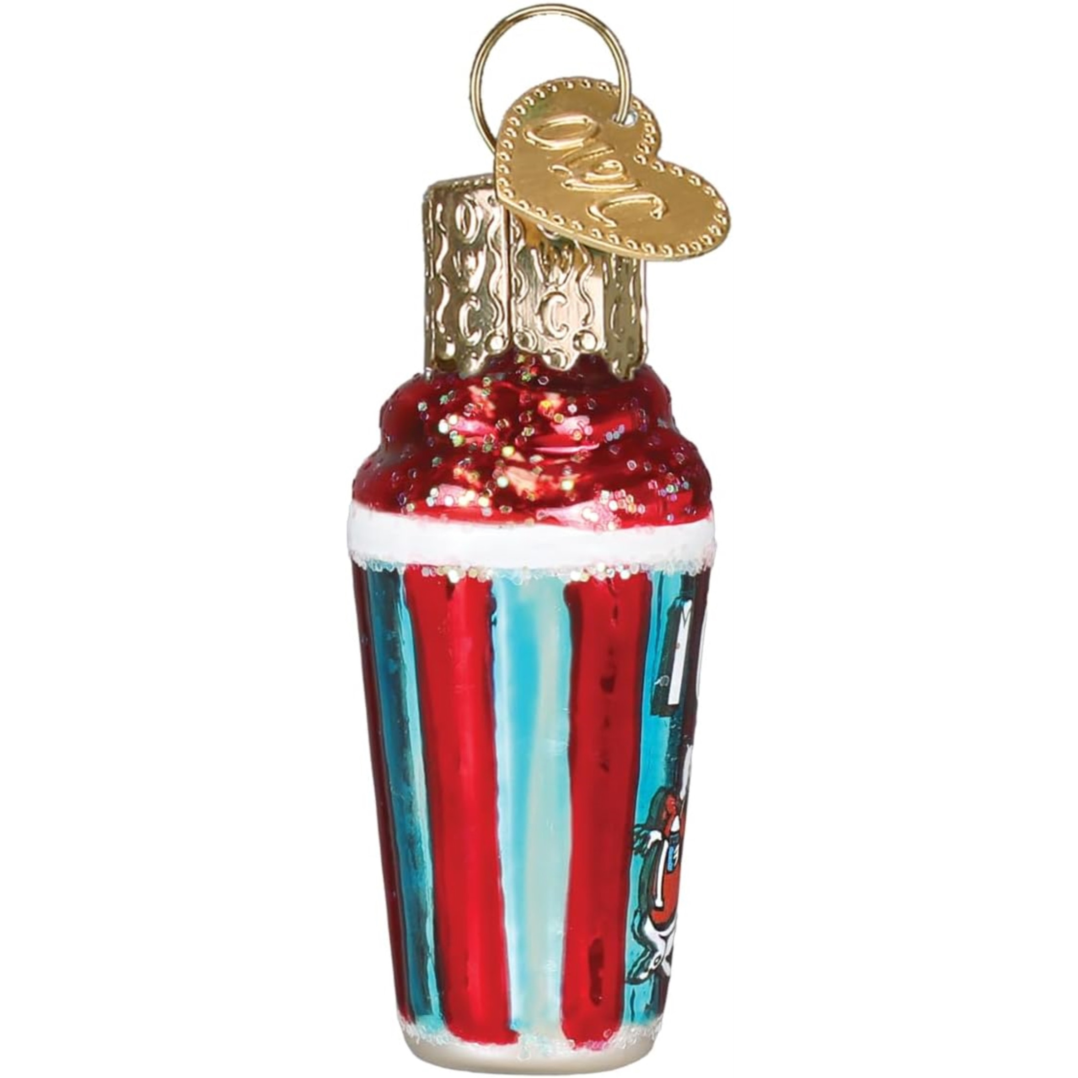 Old World Christmas Blown Glass Ornament for Christmas Tree, Gumdrops (Mini) Collection, Icee