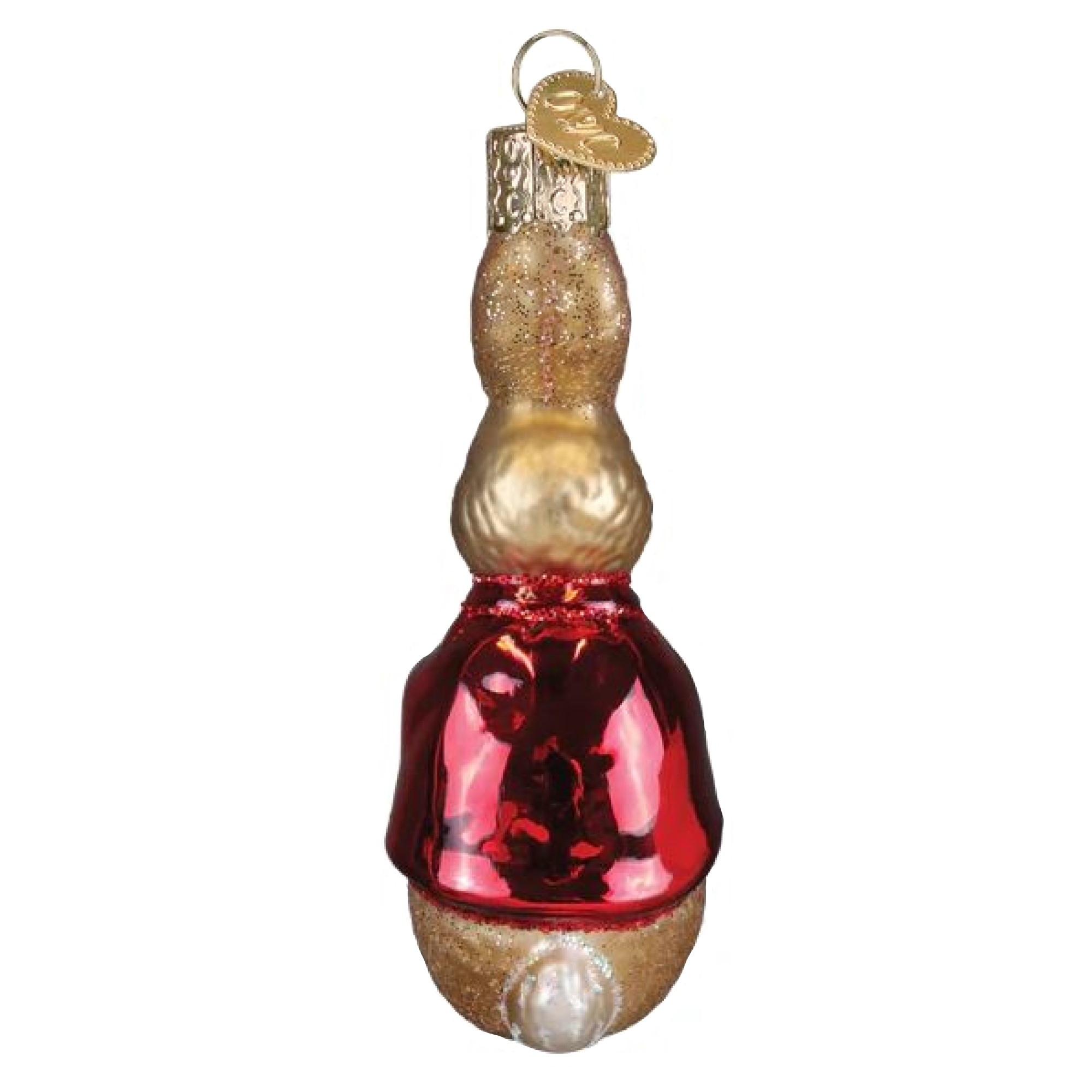 Old World Christmas Blown Glass Ornament for Christmas Tree, Flopsy