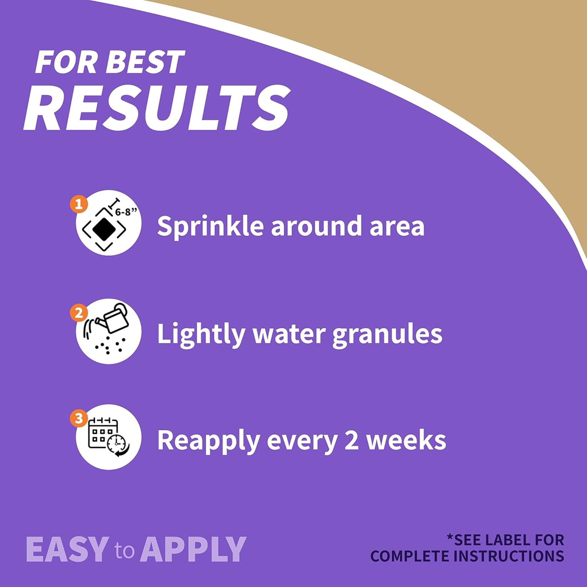 Bonide Products Repels-All Granules Animal Repellent, 3 lb