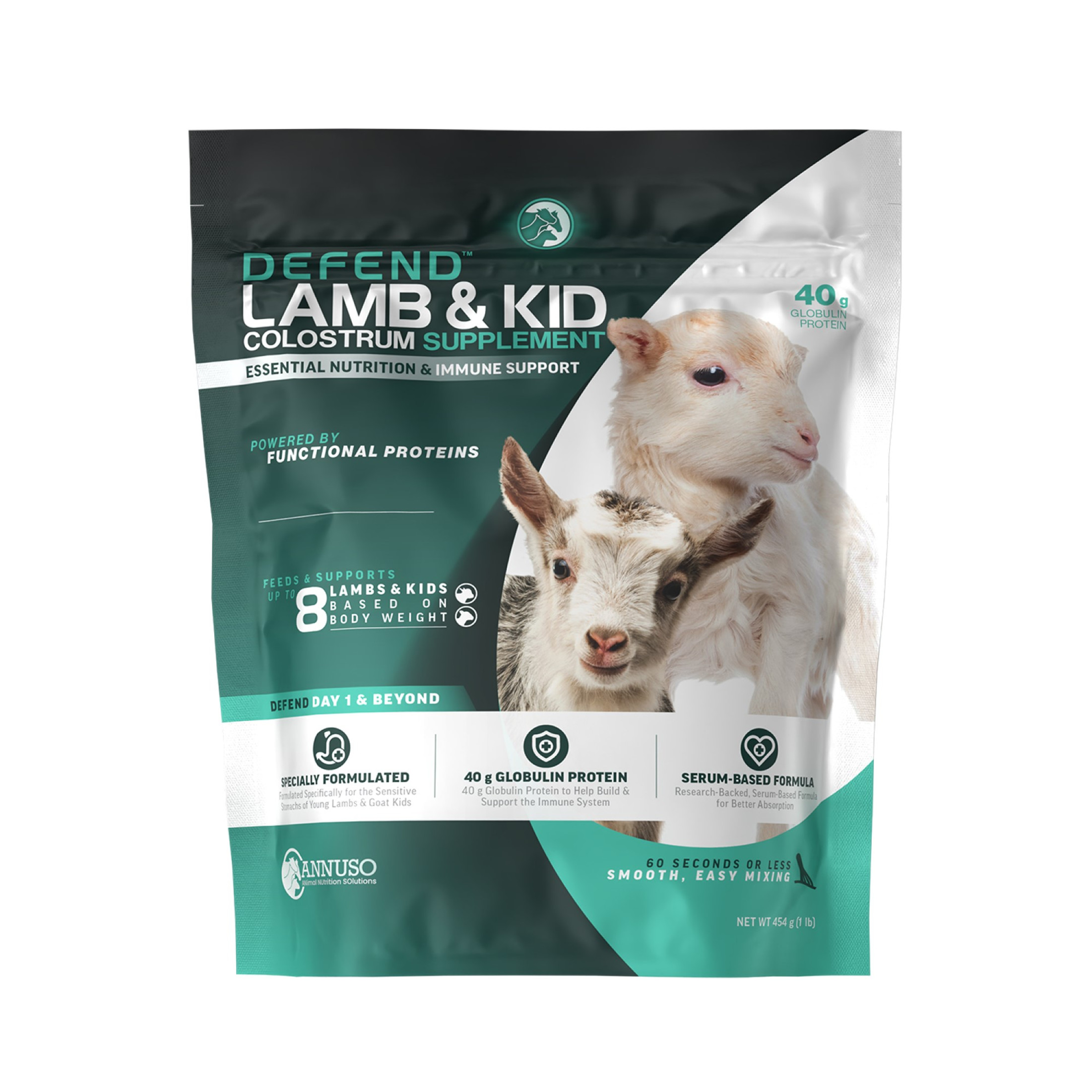 ANNUSO LIFELINE Defend Lamb & Kid Colostrum Supplement, 1lb Bag