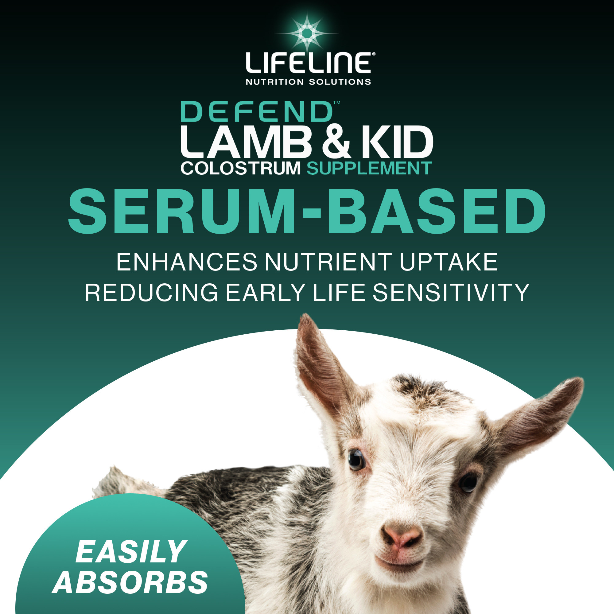 ANNUSO LIFELINE Defend Lamb & Kid Colostrum Supplement, 1lb Bag