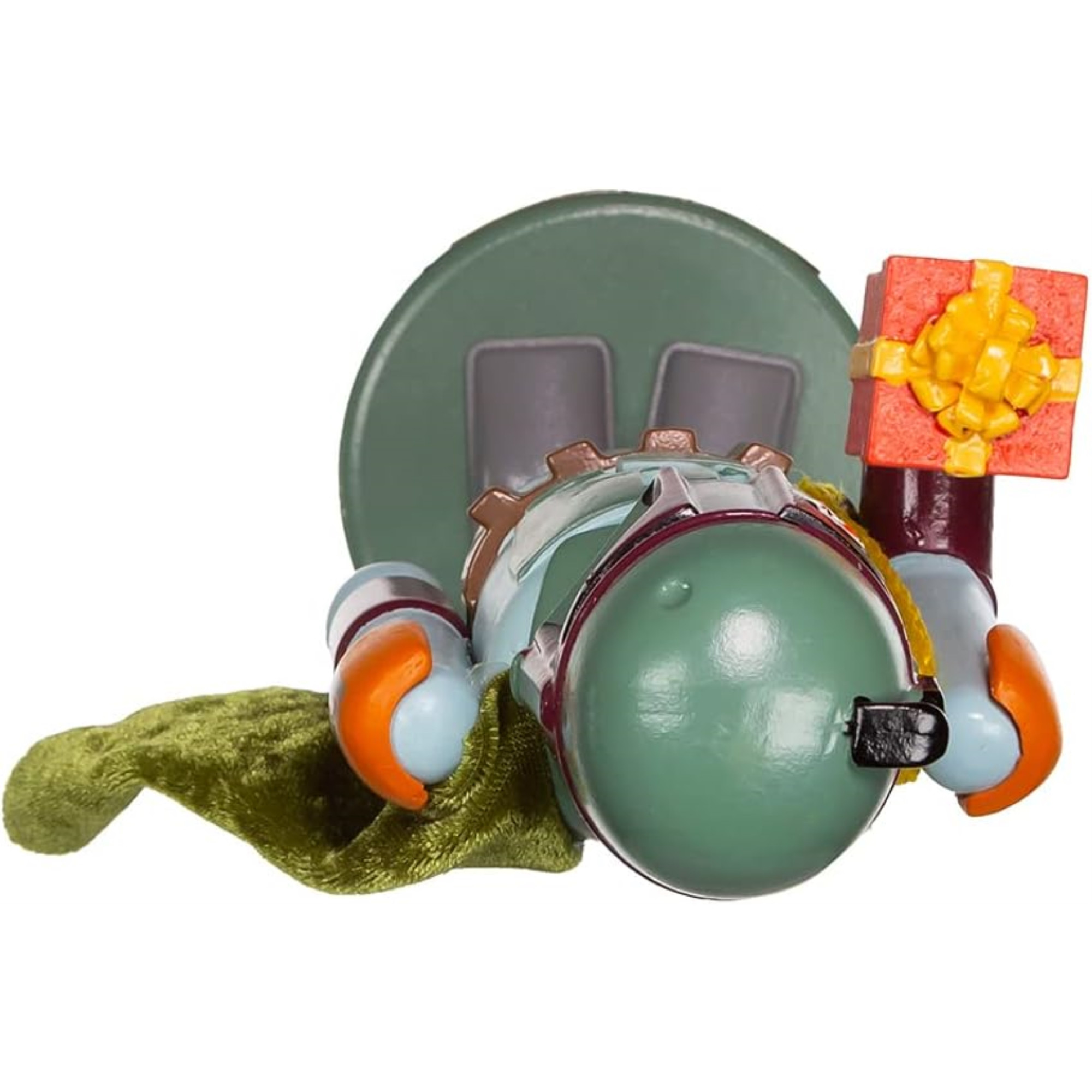 Kurt Adler Wooden Nutcrackers, Star Wars The Mandolorian, Boba Fett with Present, 10"