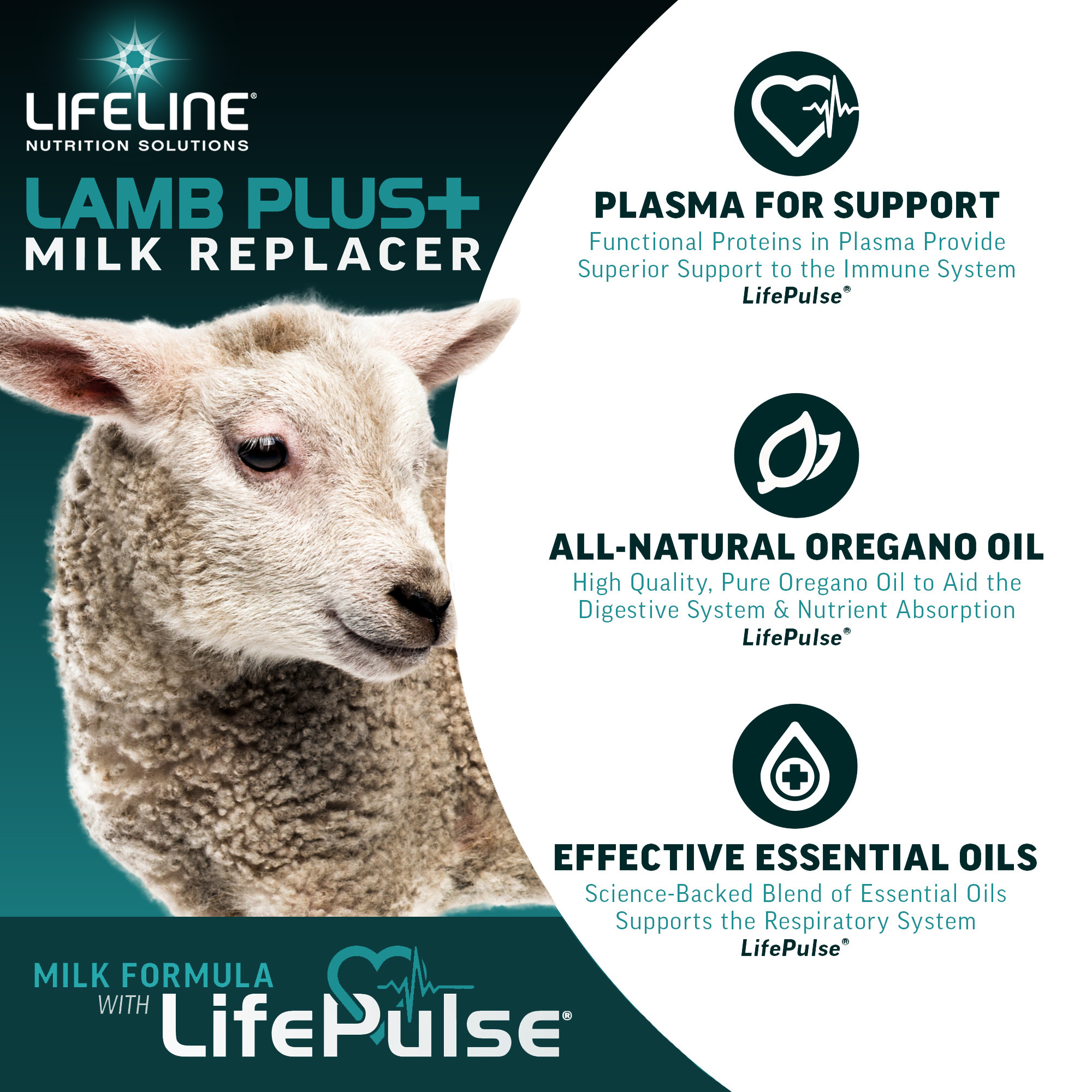 ANNUSO LIFELINE Lamb Plus+ Milk Replacer