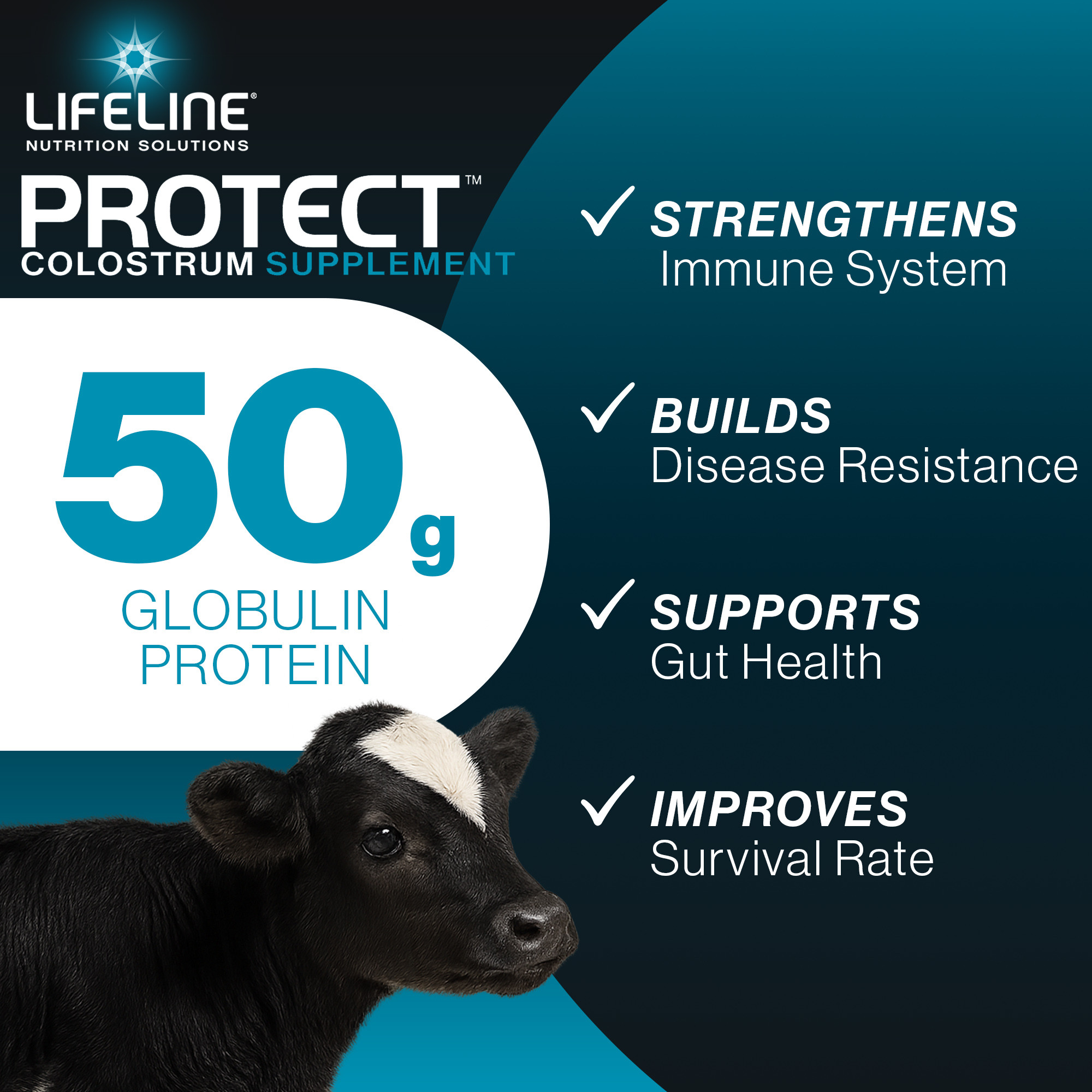 ANNUSO LIFELINE Protect Colostrum Supplement for Calves