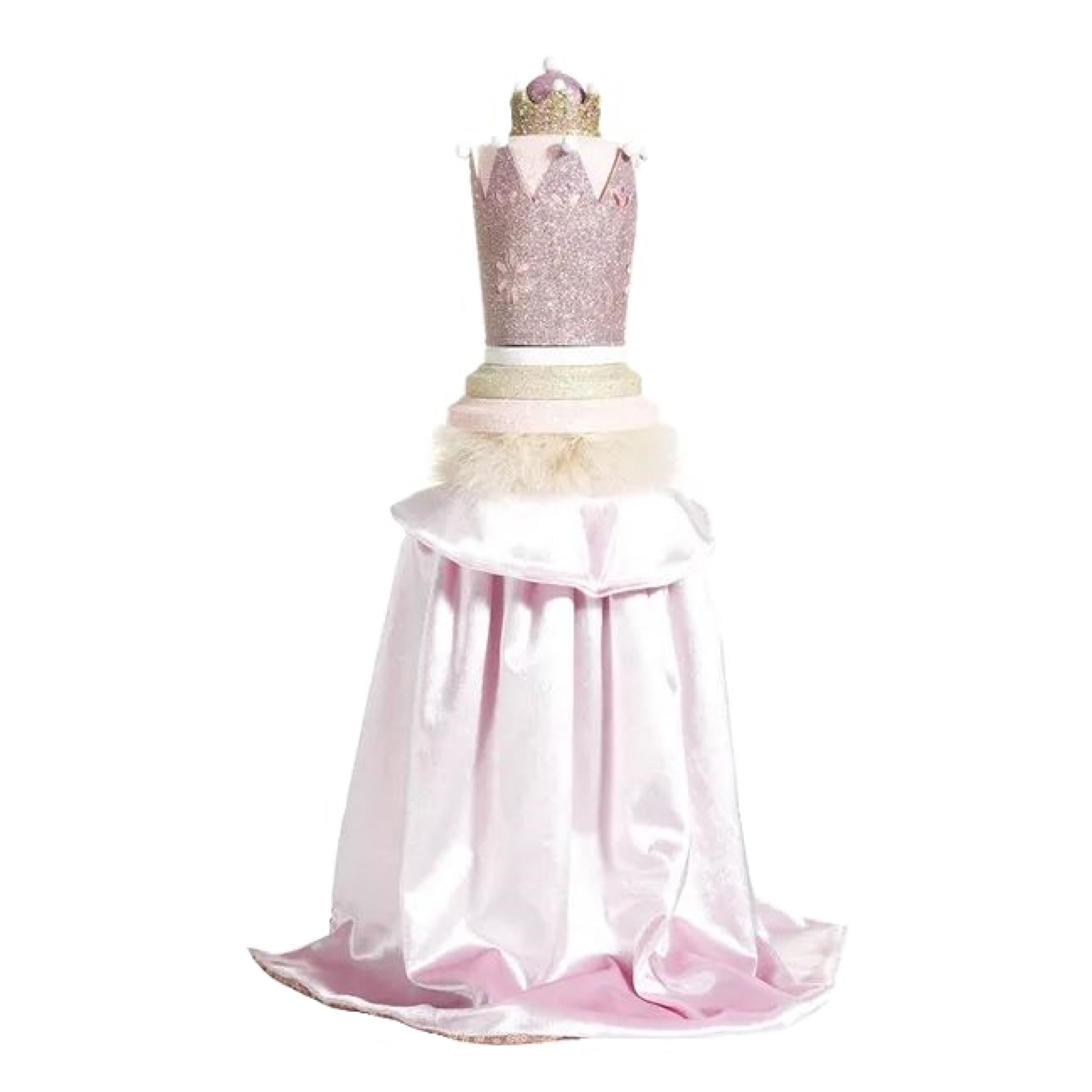 Kurt Adler Hollywood Nutcracker, Pink King, 19in