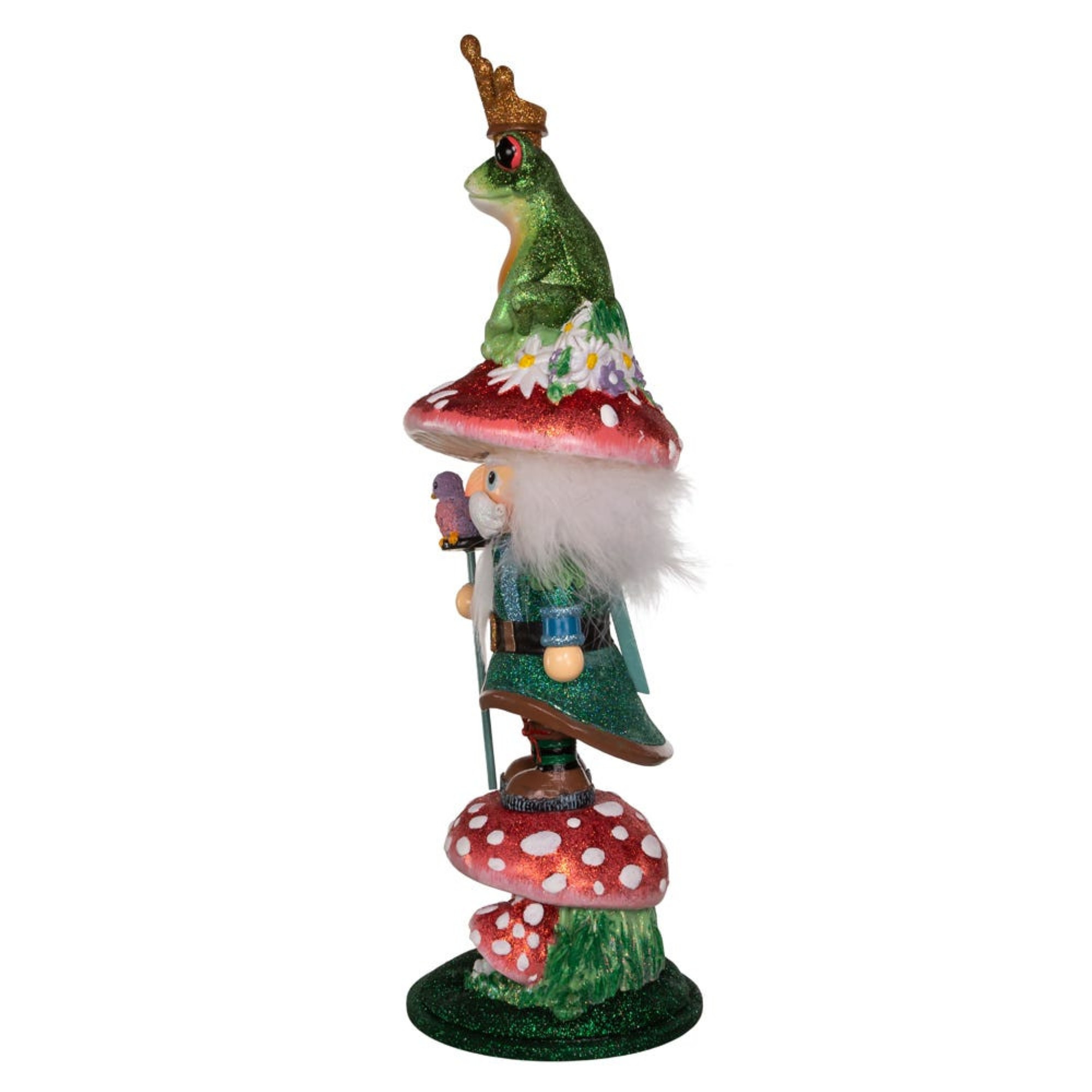 Kurt Adler Hollywood Nutcrackers Collection, Frog Prince, 16.5"