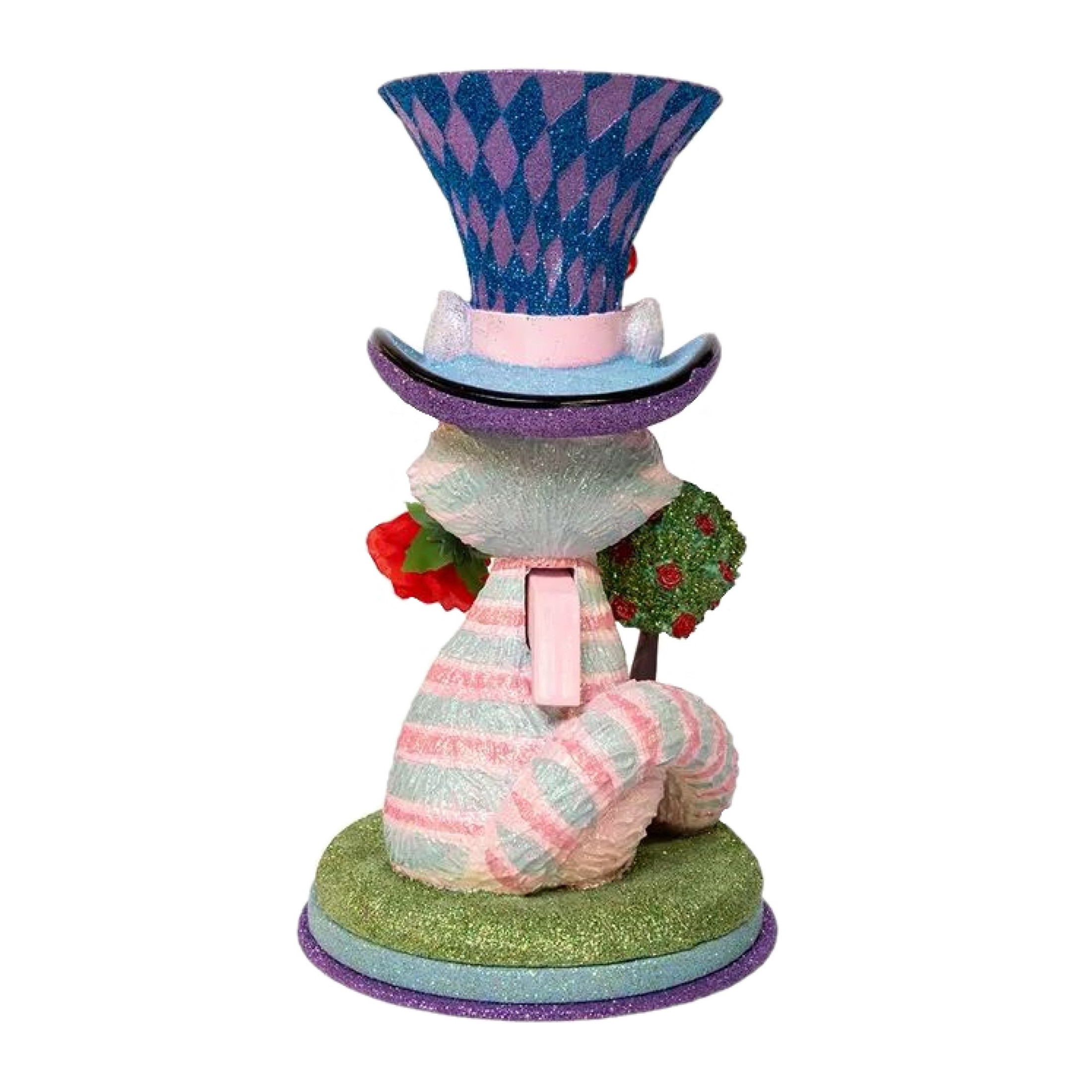 Kurt Adler Resin Hollywood Nutcracker, Cheshire Cat, 10in Kurt Adler Resin Hollywood Nutcracker, Cheshire Cat, 10in