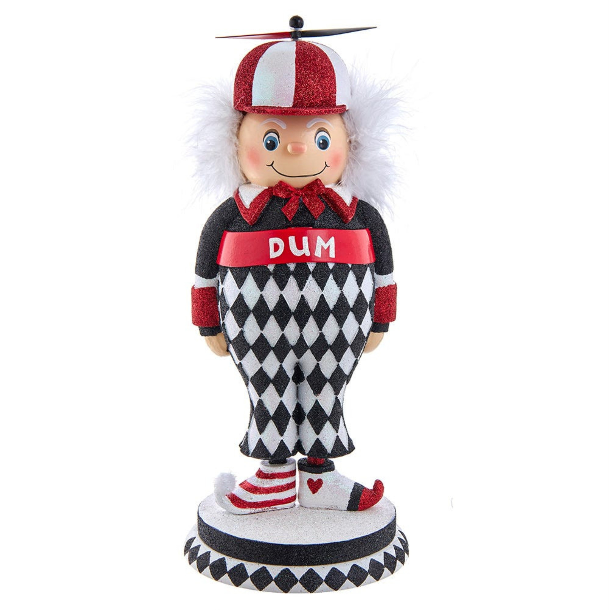 Kurt Adler Hollywood Nutcracker Collection, Tweedle Dum, 14.5"