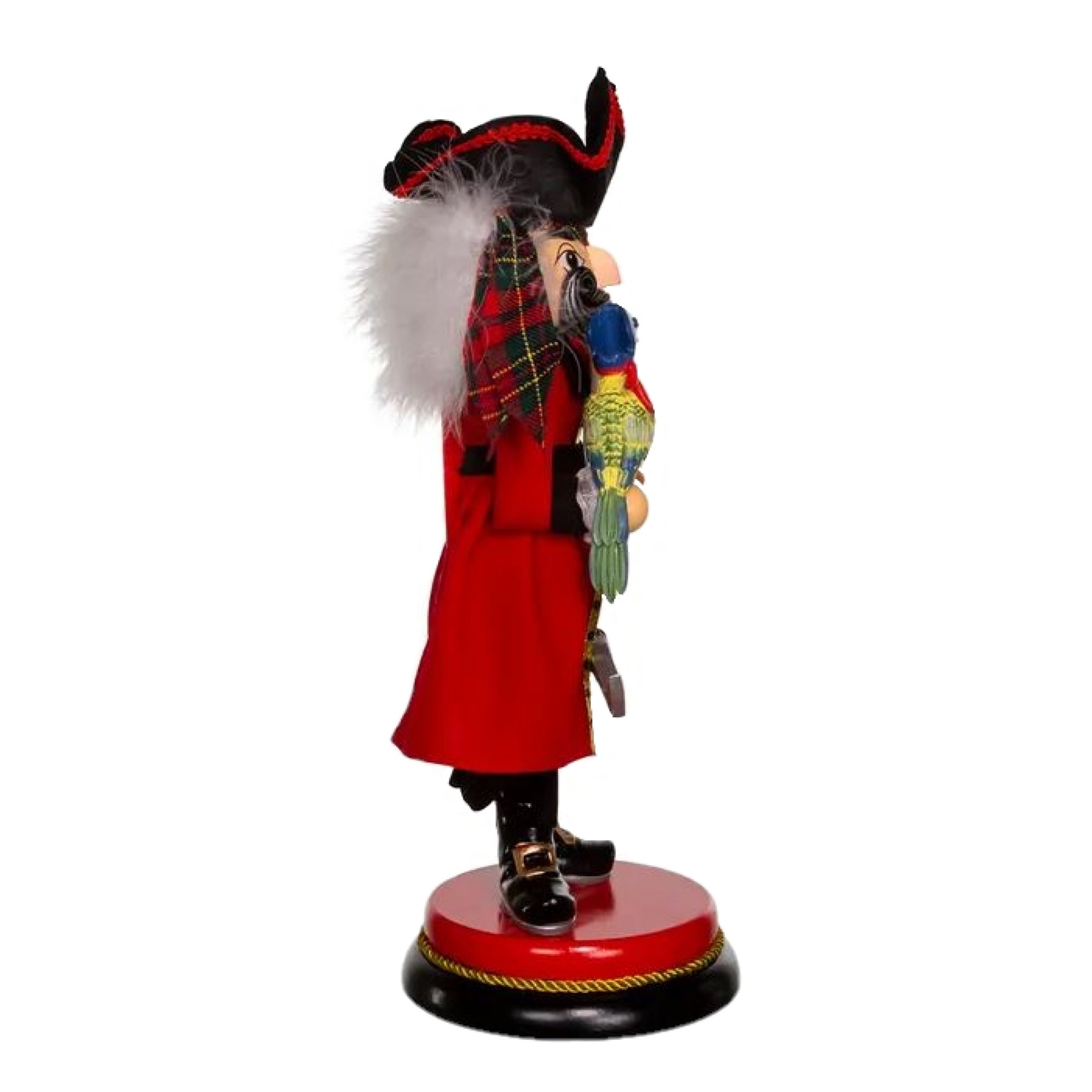 Kurt Adler Wooden Hollywood Nutcracker, Pirate, 15in Kurt Adler Wooden Hollywood Nutcracker, Pirate, 15in