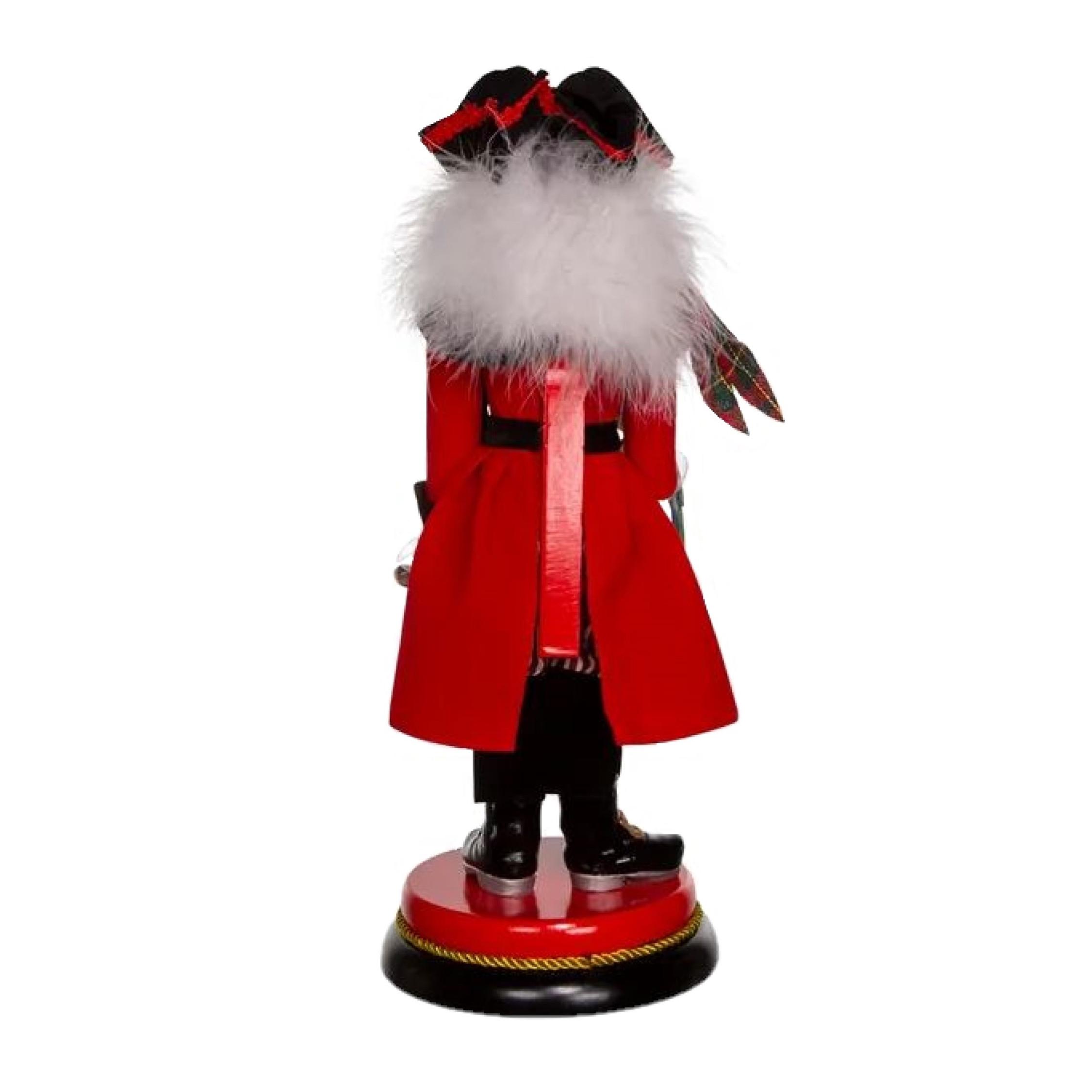 Kurt Adler Wooden Hollywood Nutcracker, Pirate, 15in Kurt Adler Wooden Hollywood Nutcracker, Pirate, 15in