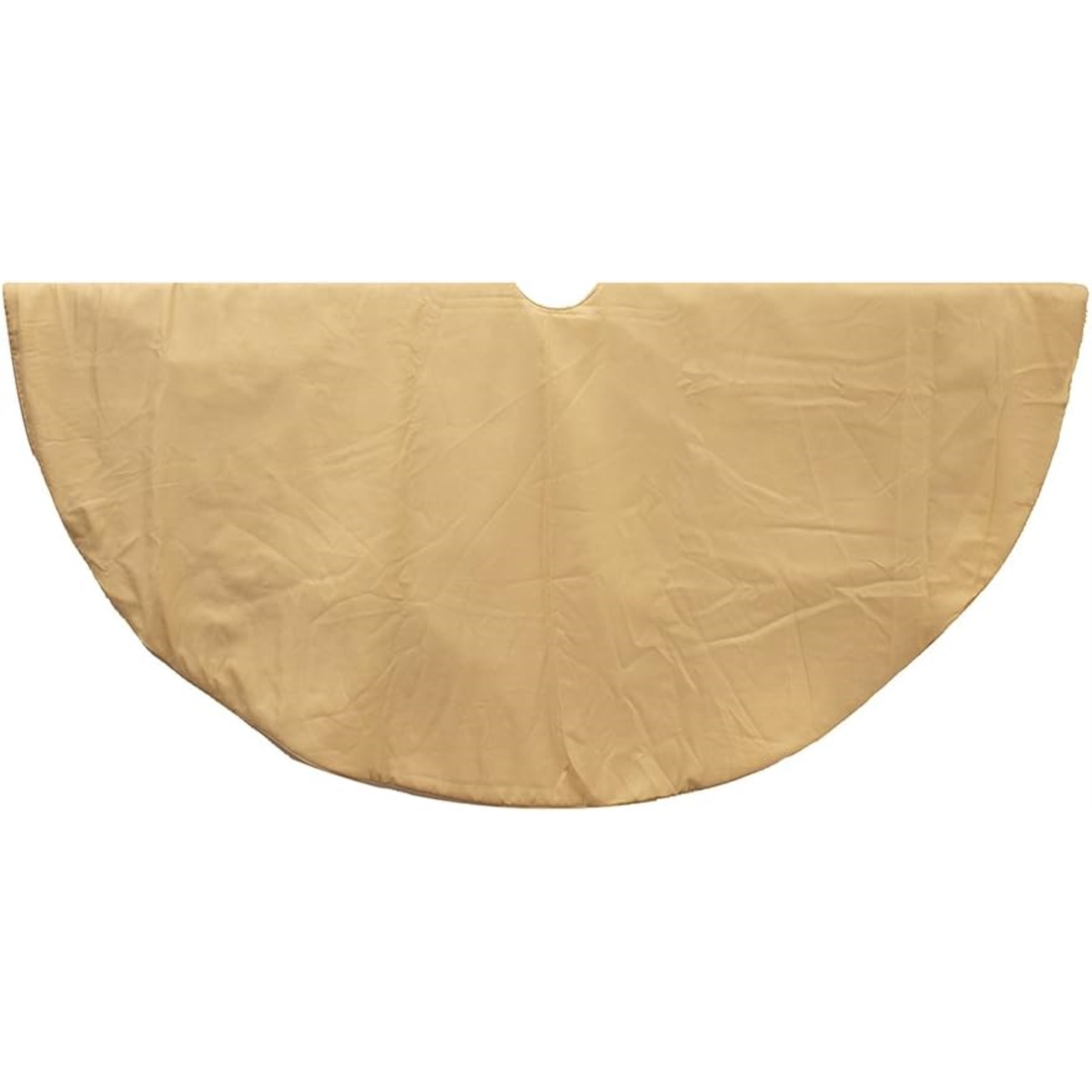Kurt Adler Christmas Tree Skirt with Sequined Pattern Design, Gold, 50in
