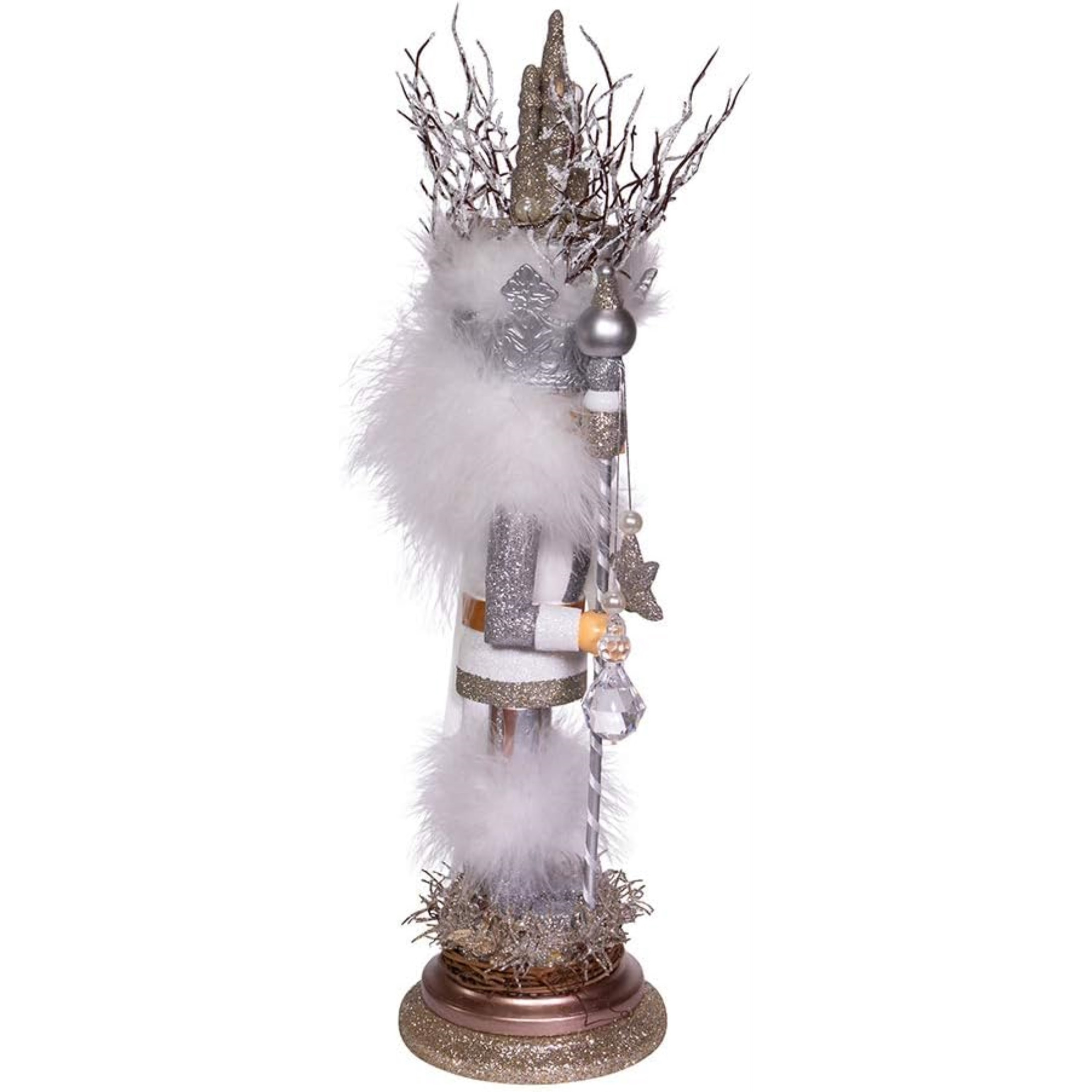 Kurt Adler Hollywood Wooden Nutcracker Collection, Castle King, 17.5"