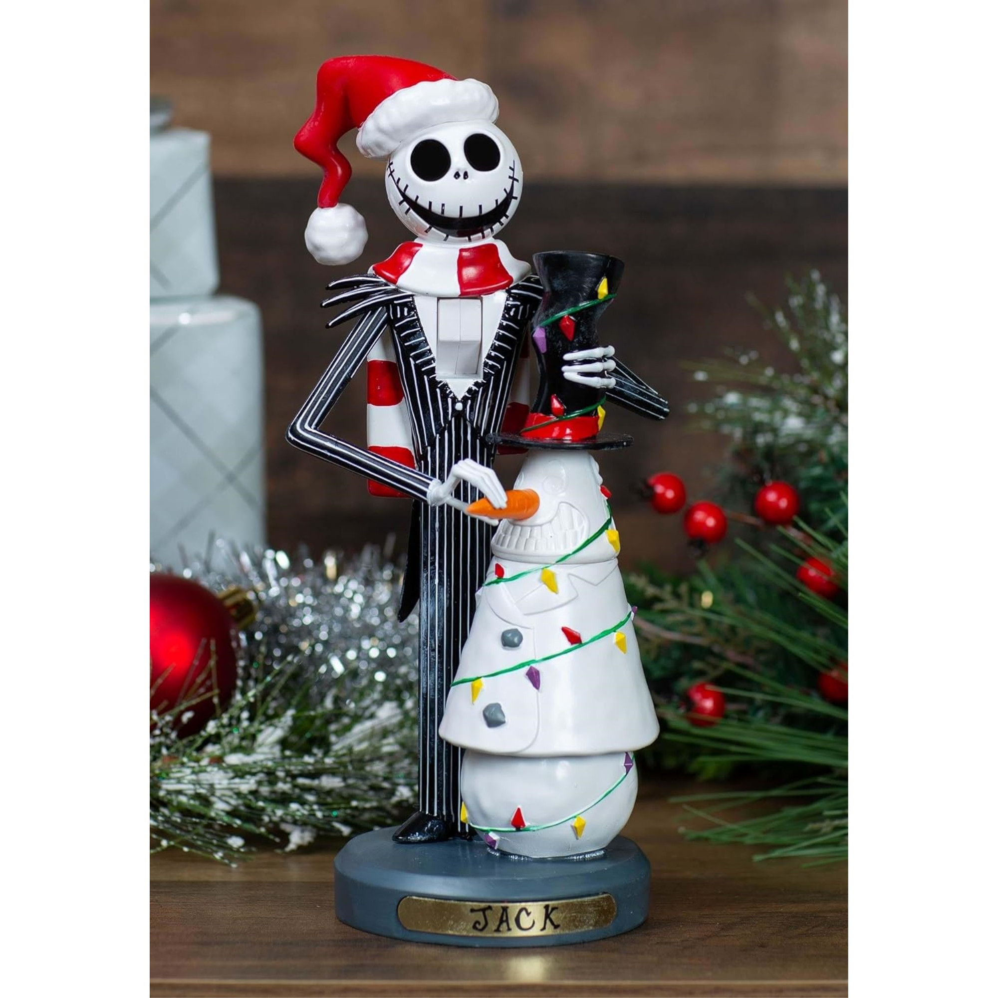 Kurt Adler Wooden Nutcrackers, Disney Nightmare Before Christmas