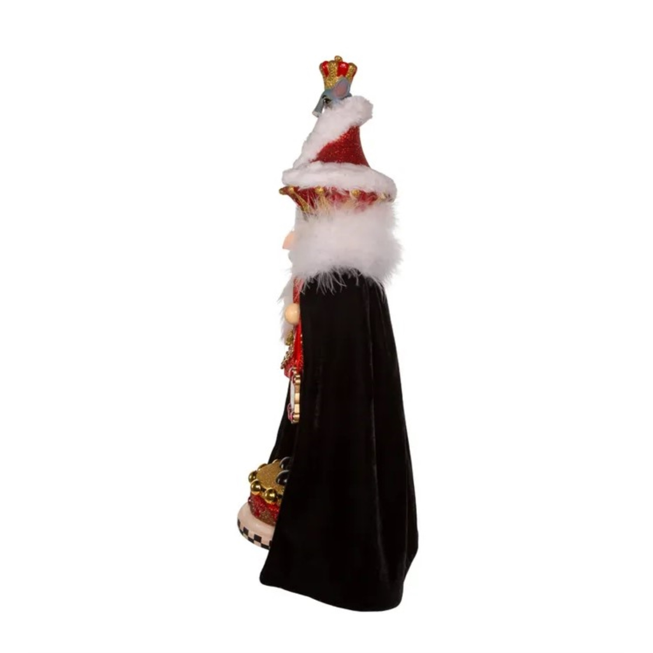 Kurt Adler Hollywood Wooden Nutcracker Collection, Nutcracker Suite Mouse King, 18"