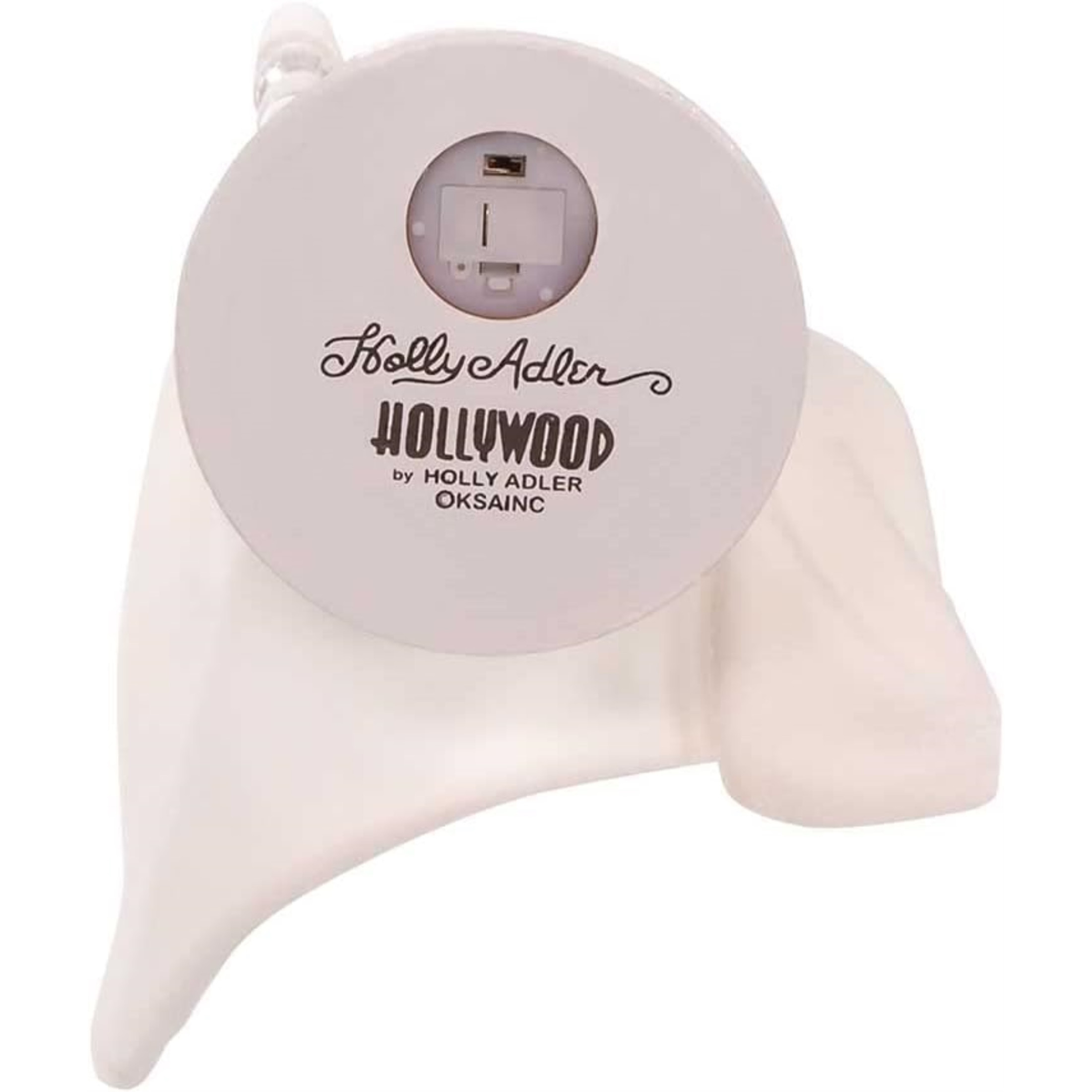 Kurt Adler Hollywood Wooden Nutcracker Collection, Battery Operated White Winter LED Hat, 15"