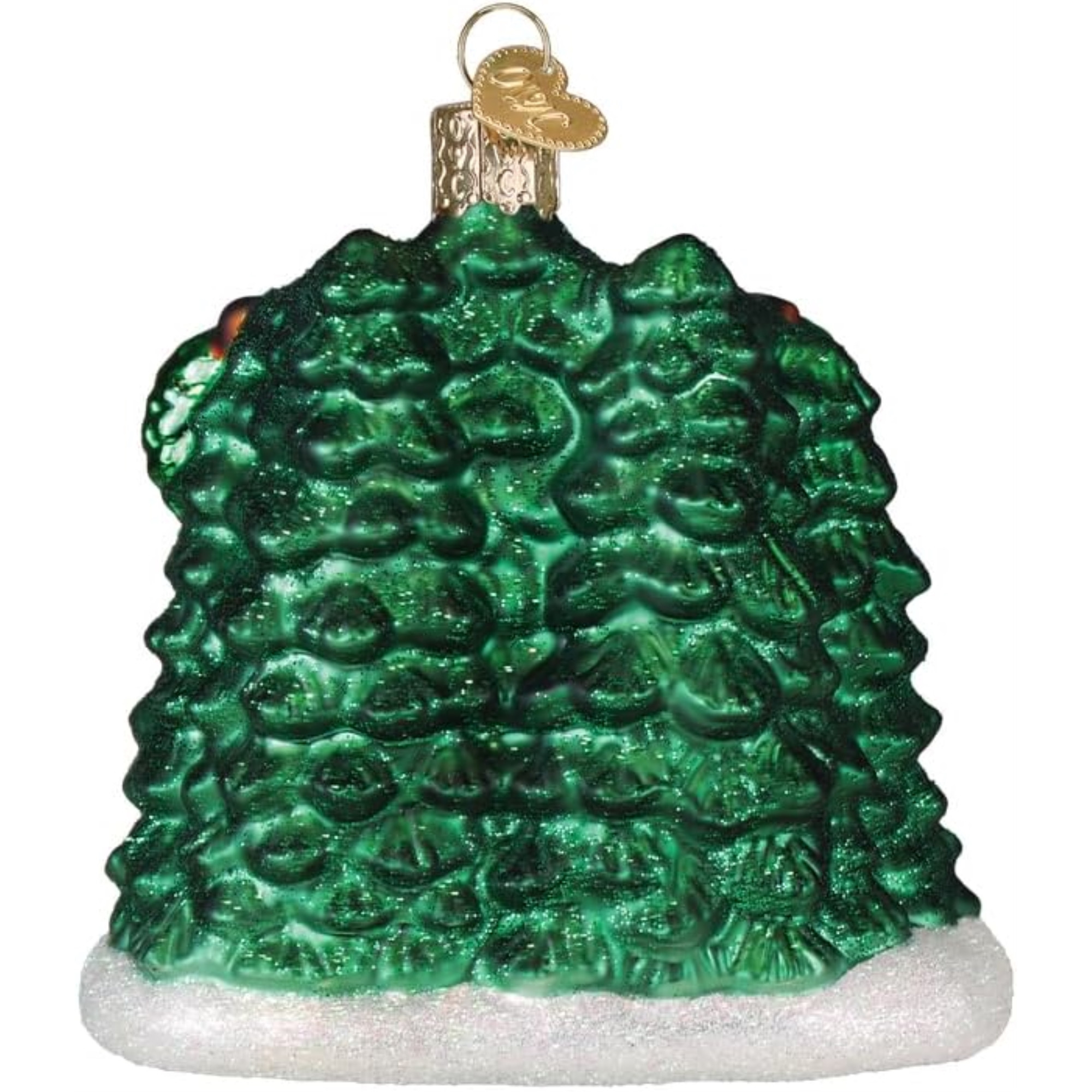 Old World Christmas Blown Glass Ornament for Christmas Tree, Christmas Tree Farm