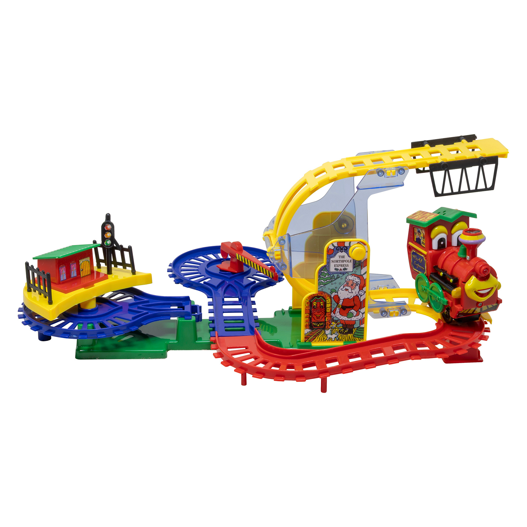 Kurt Adler Battery-Operated Musical North Pole Express Train