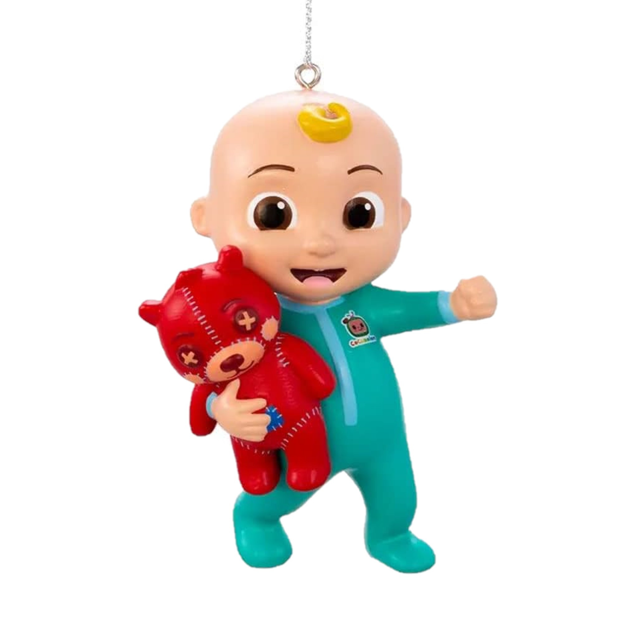 Kurt Adler Plastic Ornament for Christmas Tree, Cocomelon JJ