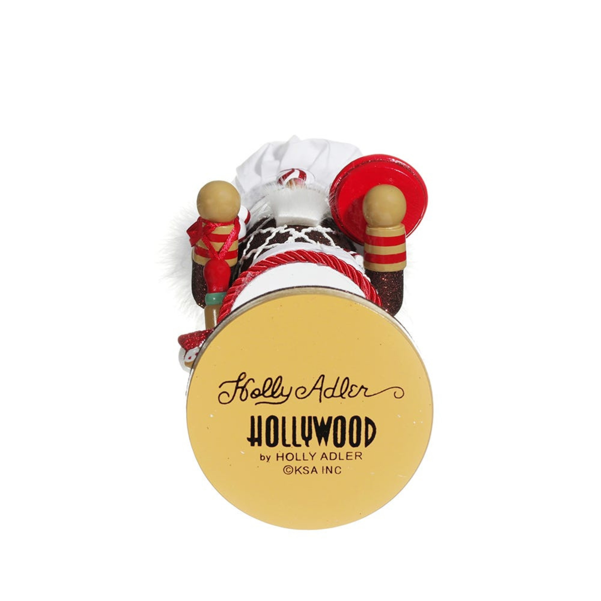 Kurt Adler Hollywood Nutcrackers Collection, Wooden Gingerbread Chef, 15.5"
