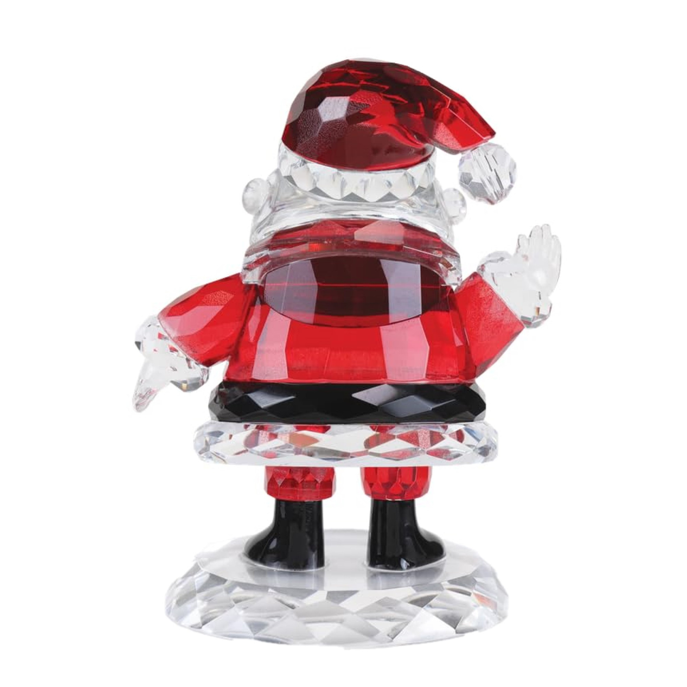 Old World Christmas Crystal Figurine for Holiday Decor, Santa Claus