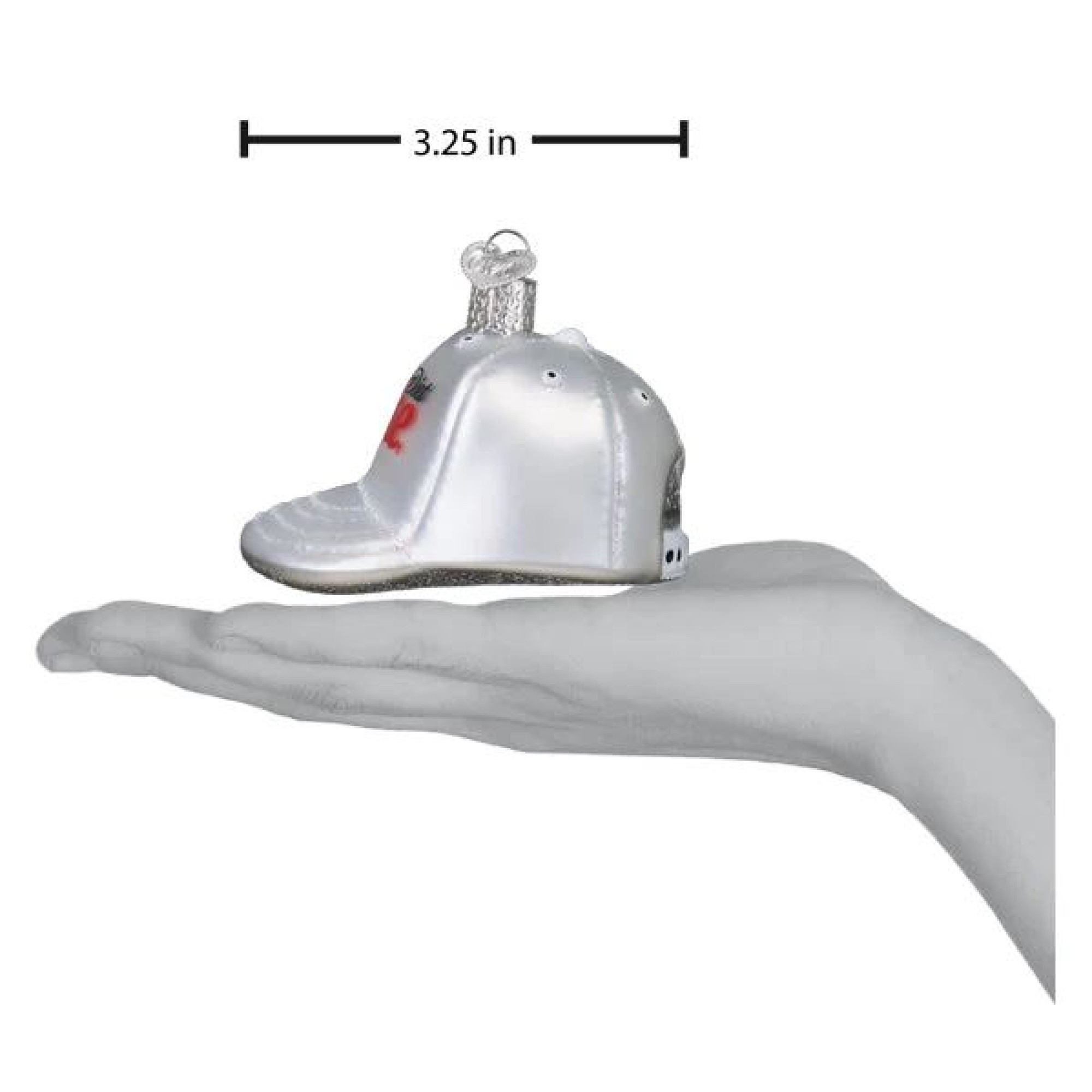 Old World Christmas Blown Glass Ornament for Christmas Tree, Diet Coke Baseball Cap