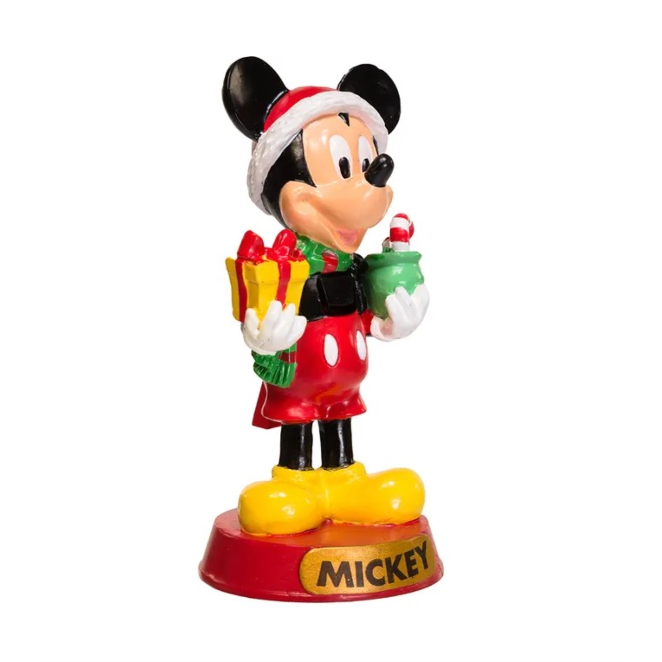 Kurt Adler Miniature Resin Nutcrackers, Mickey Mouse, 4"