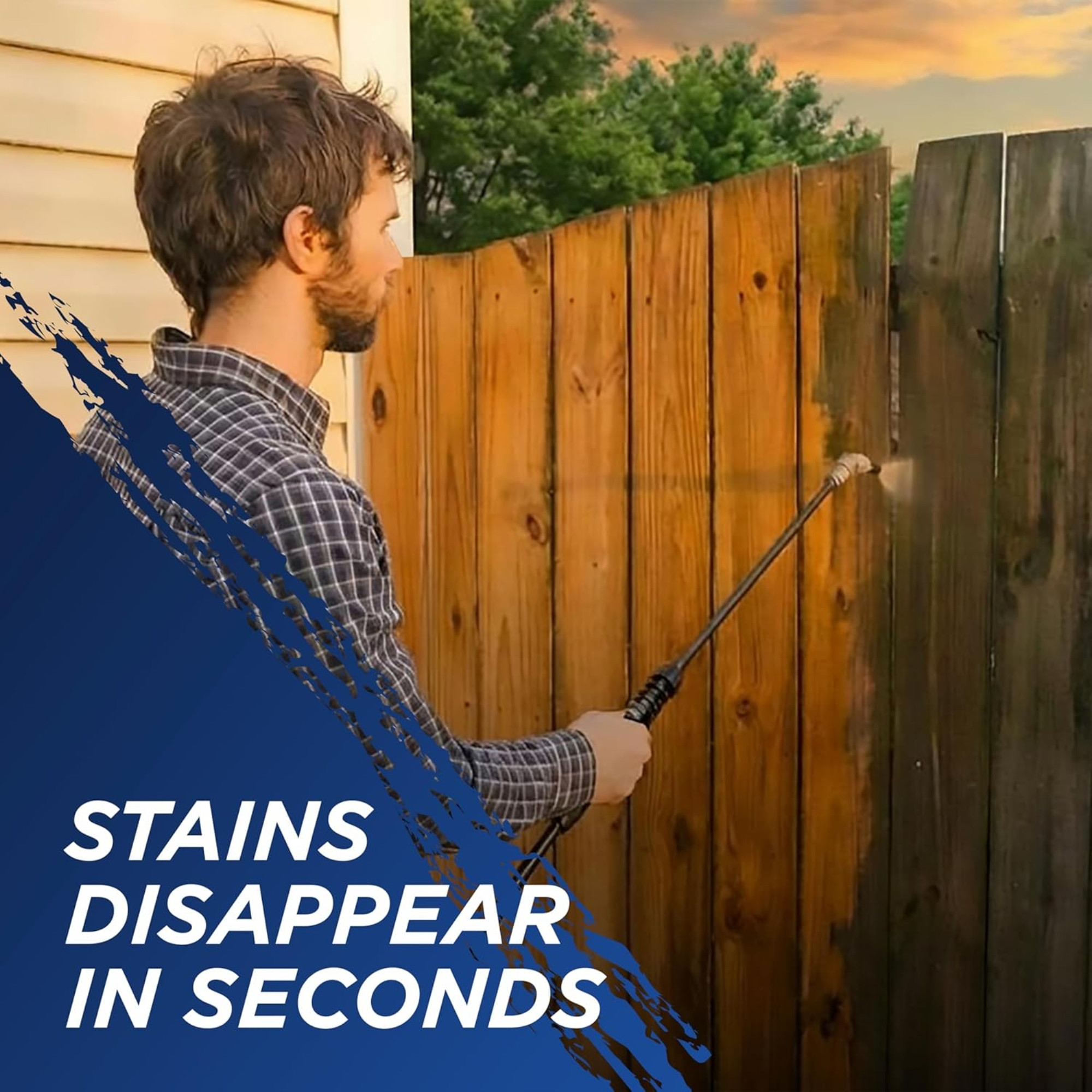 30 SECONDS Outdoor Cleaner for Mold, Mildew, and More, 1 Gallon Concentrate