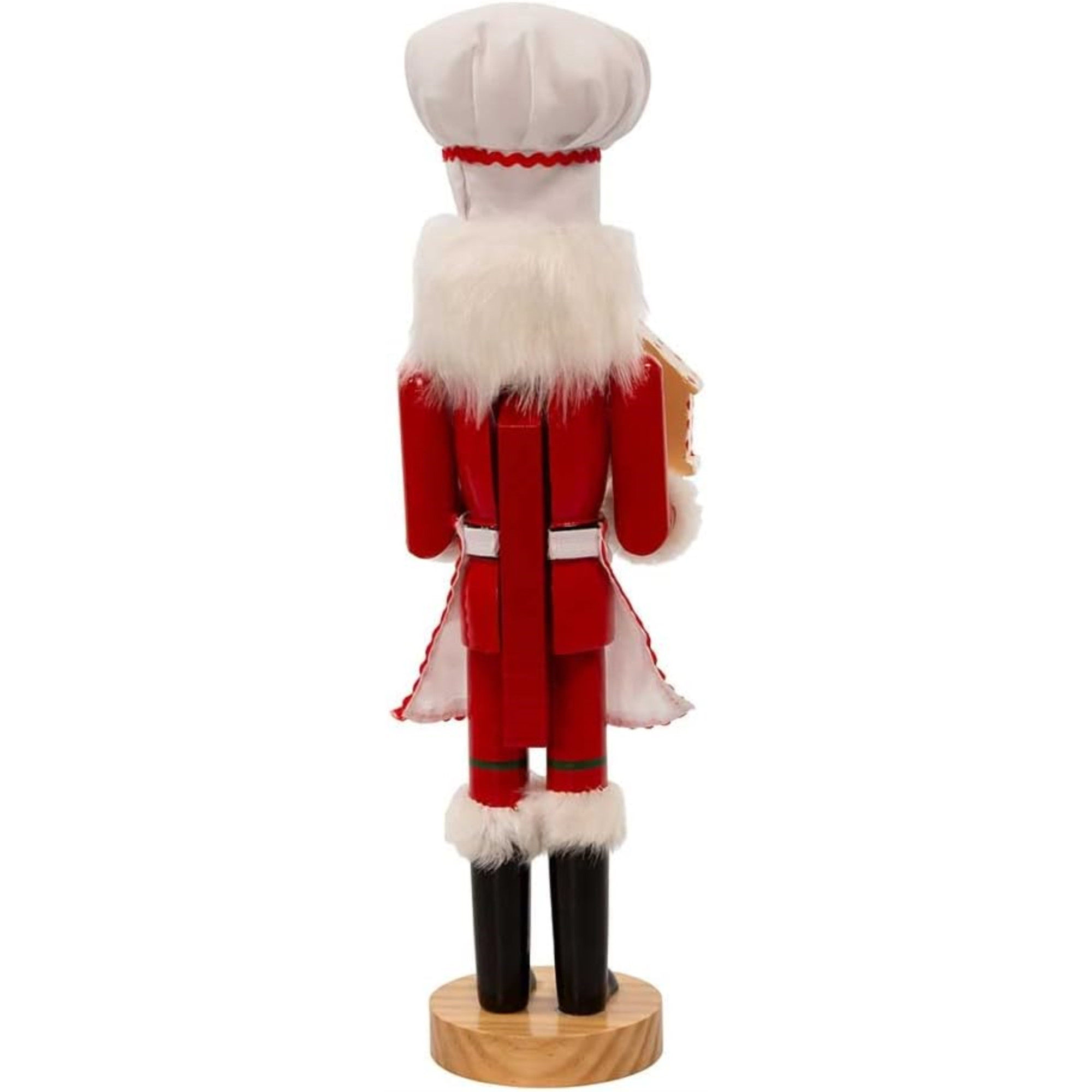 Kurt Adler Wooden Nutcracker Collection, African American Chef, 15"