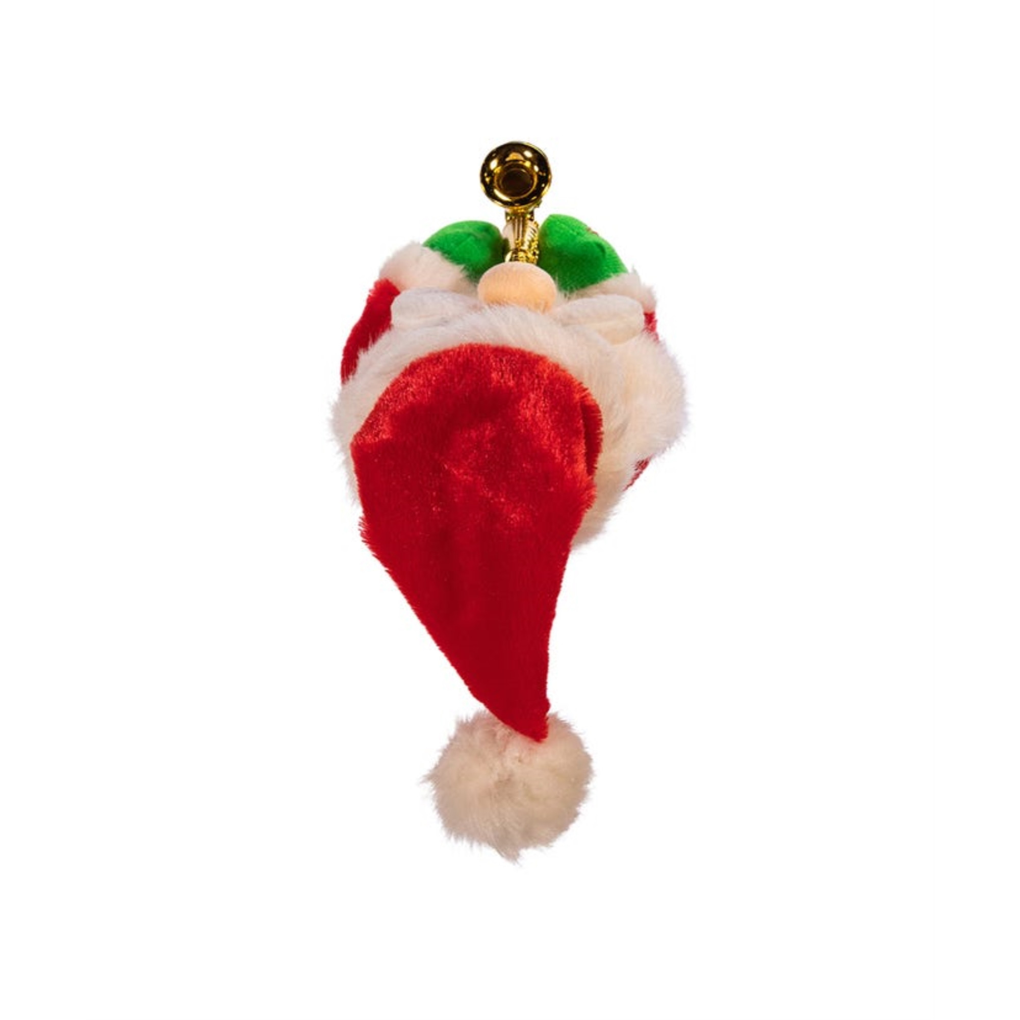 Kurt Adler Battery-Operated Dancing Jazz Santa Plush Decoration, 14"