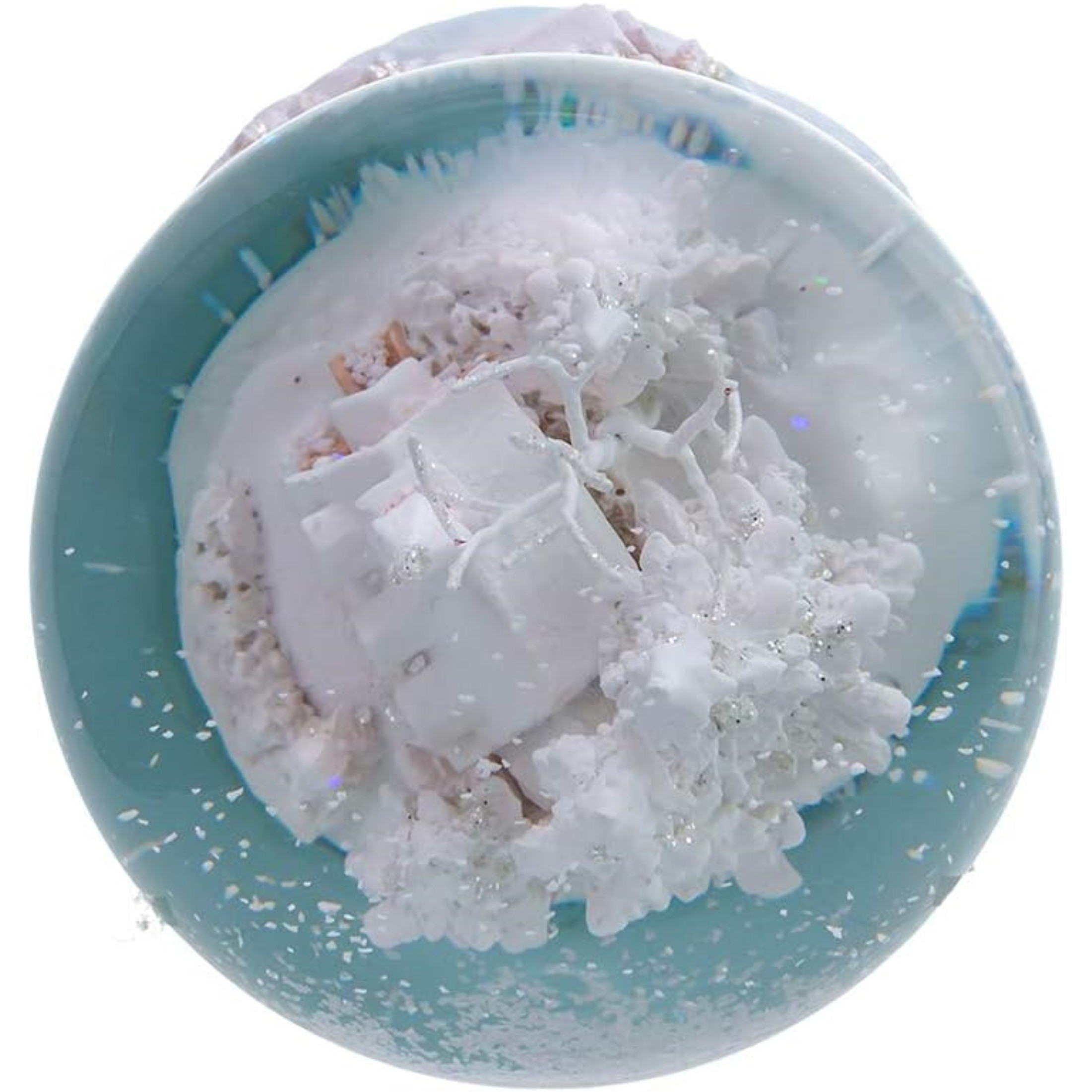Kurt Adler Wind-Up Musical Church "We Wish You A Merry Christmas" Water Globe, 4"