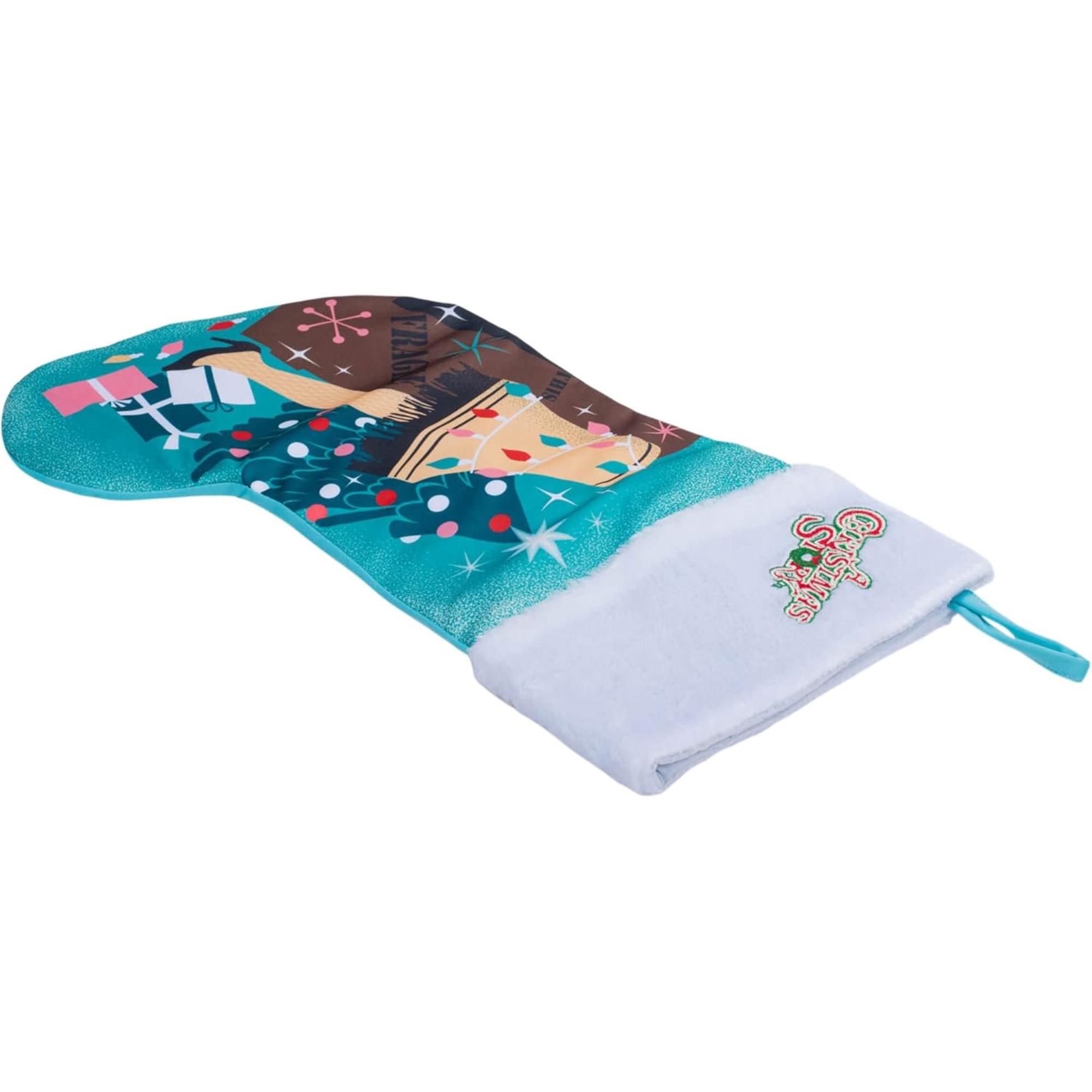 Kurt Adler Christmas Stocking, A Christmas Story Leg Lamp, 19"