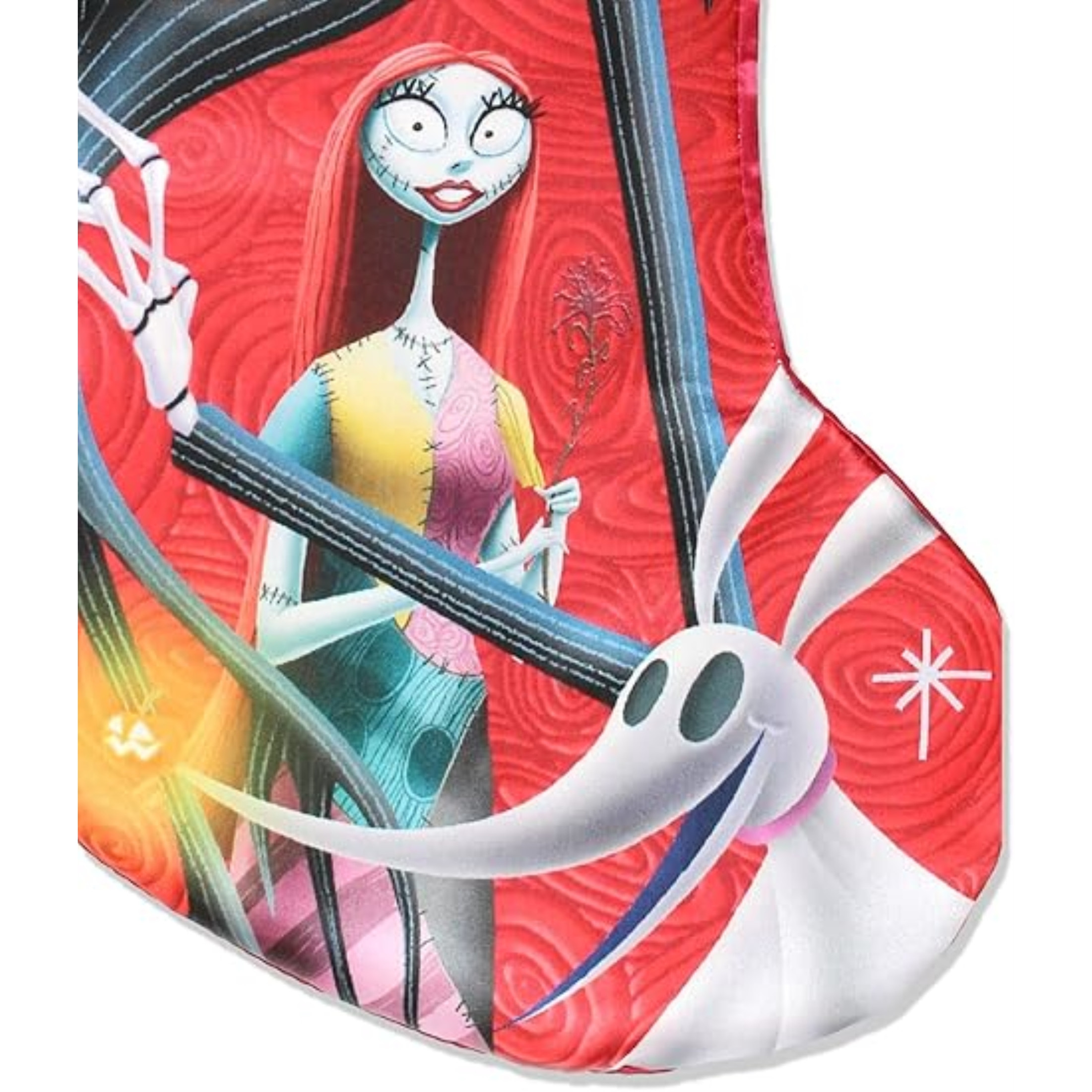 Kurt Adler Christmas Stocking, The Nightmare Before Christmas Jack and Sally, 19"