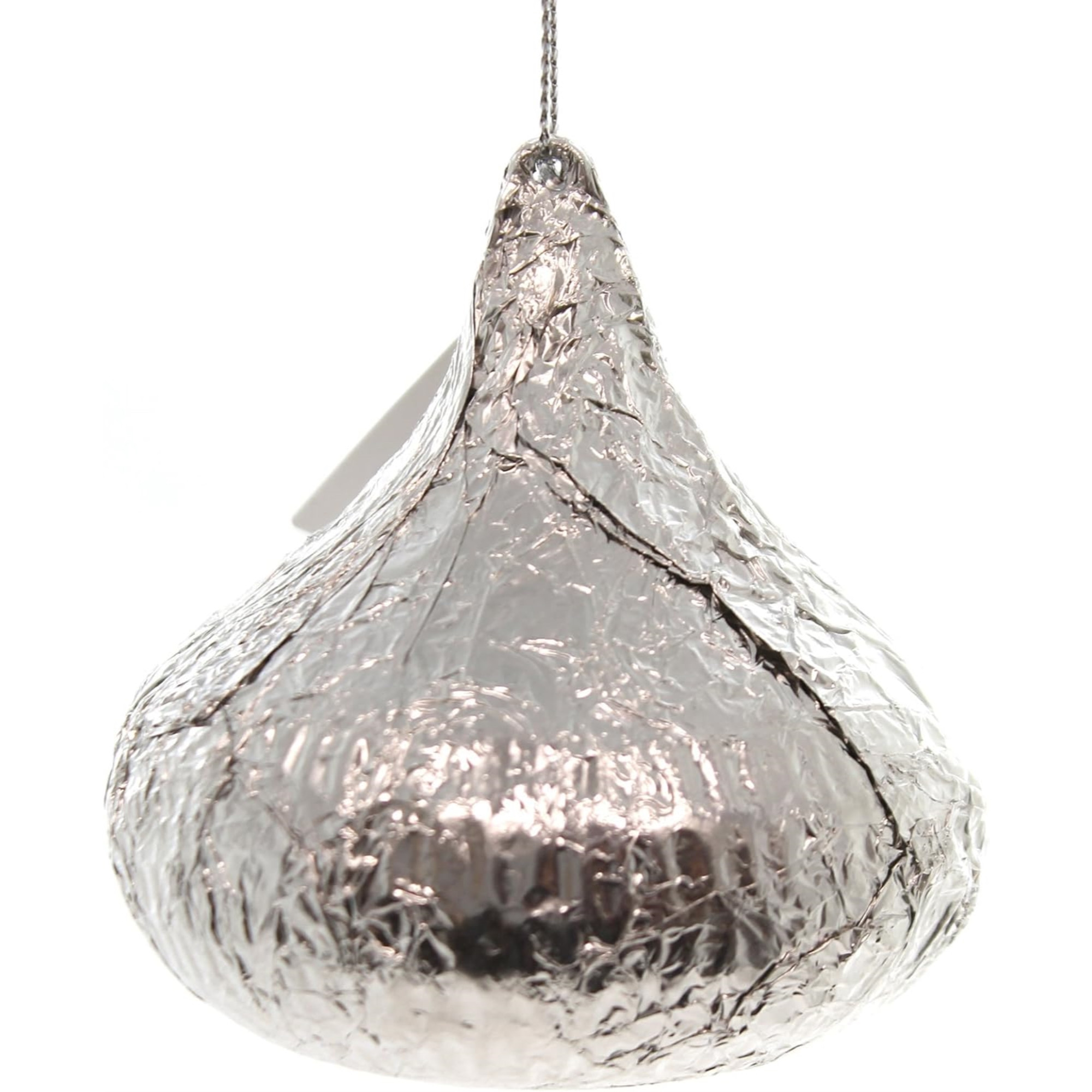 Kurt Adler Glass Ornament for Christmas Tree, Hershey's Kiss