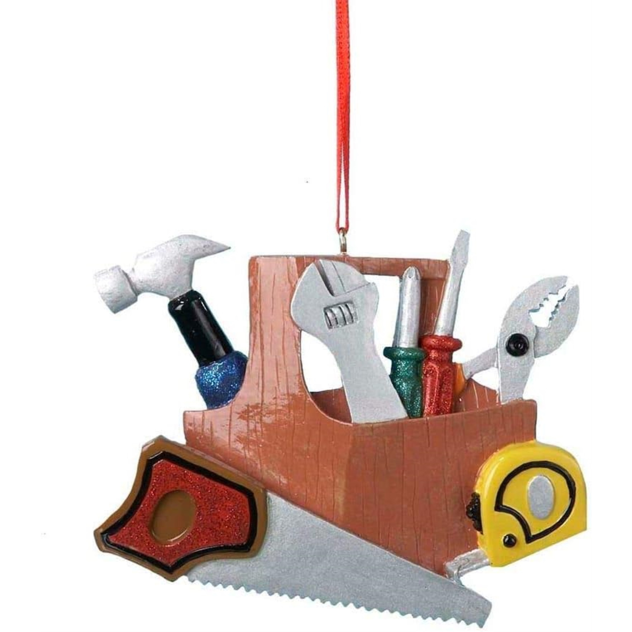 Kurt Adler Resin Ornament for Christmas Tree, Handyman