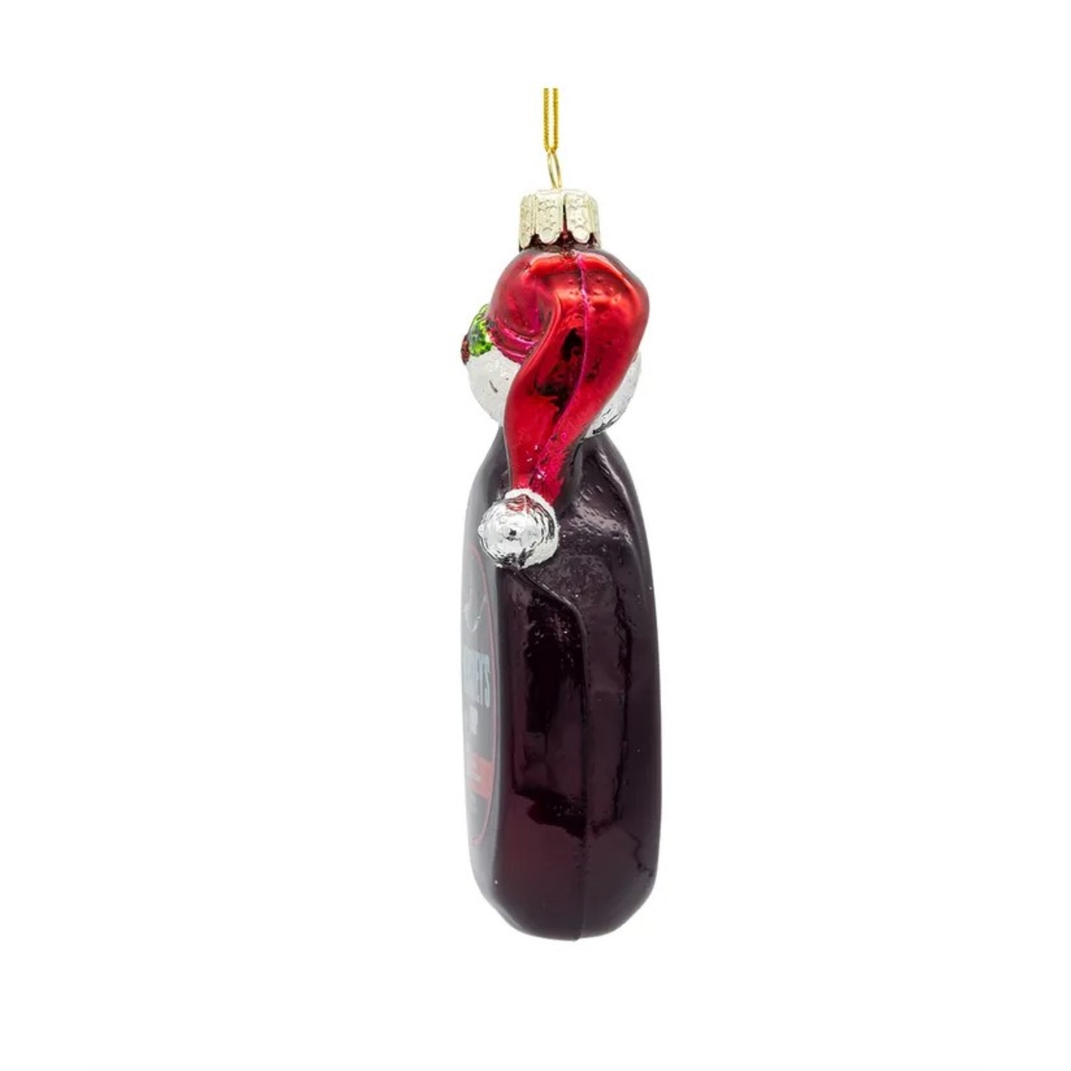 Kurt Adler Glass Ornament for Christmas Tree, Hershey Syrup Bottle