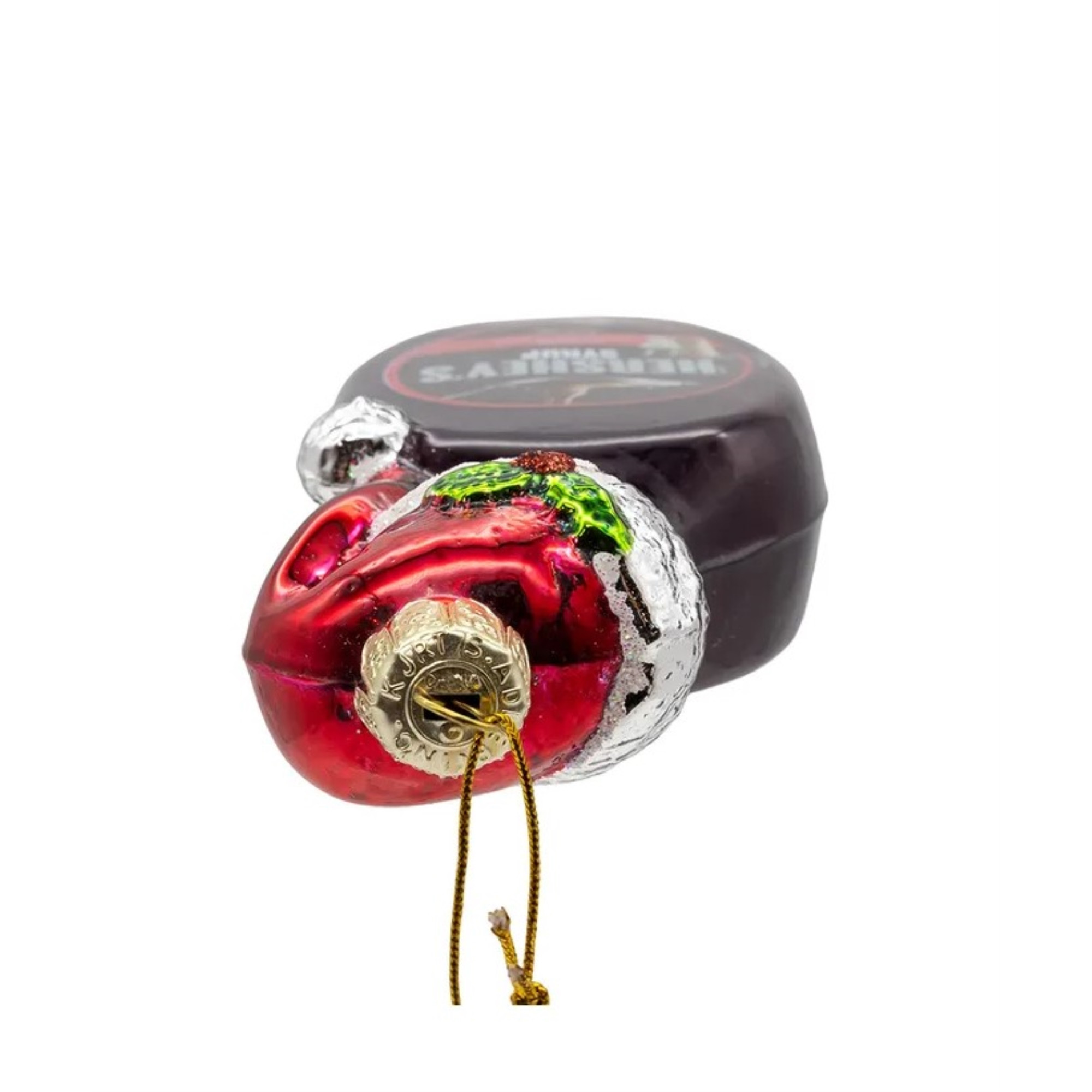 Kurt Adler Glass Ornament for Christmas Tree, Hershey Syrup Bottle