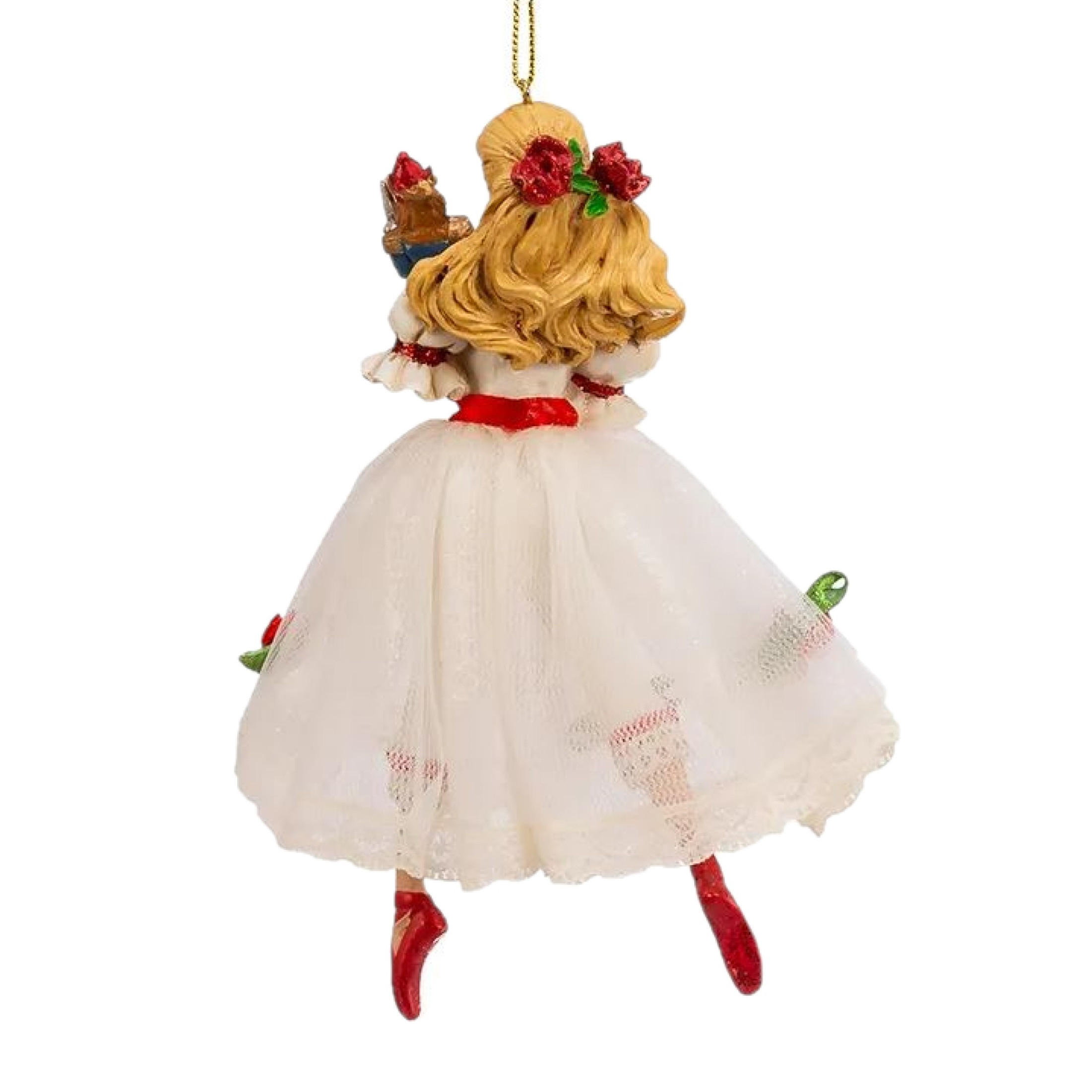 Kurt Adler Resin Ornament for Christmas Tree, Clara