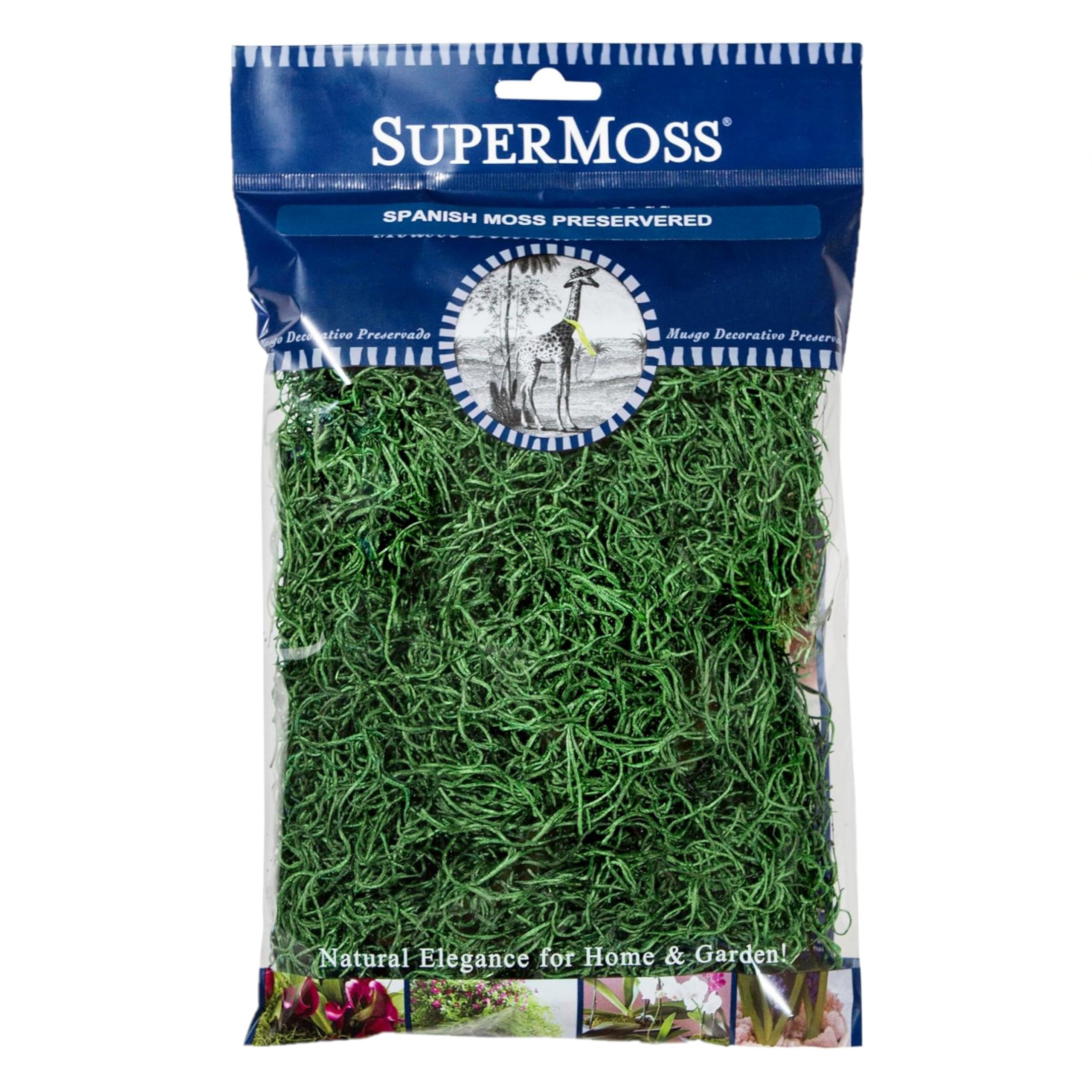 SuperMoss Preserved Spanish Moss, 2oz