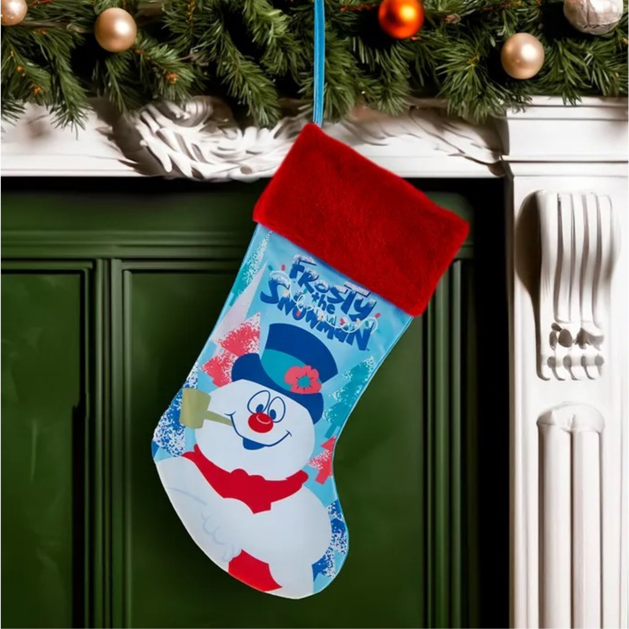 Kurt Adler Frosty the Snowman Christmas Stocking, 19in