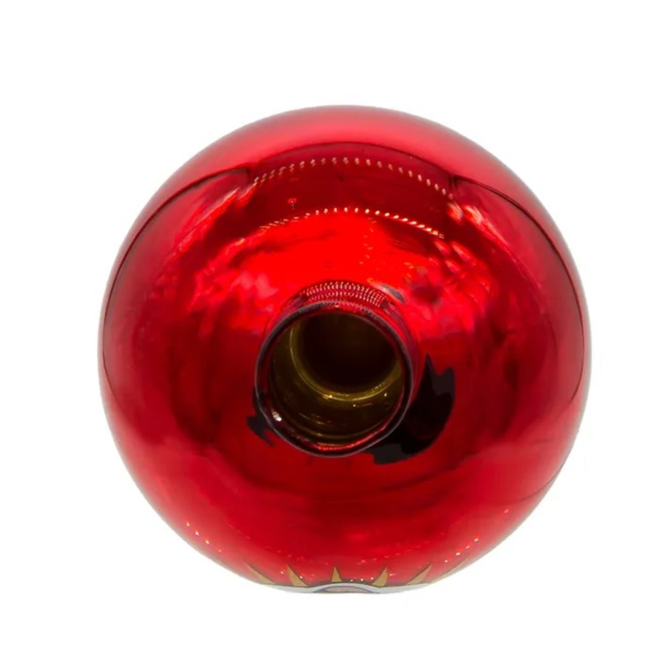 Kurt Adler Unlit Christmas Tree Treetop, Mickey Mouse Finial, Glass, Red, 12"