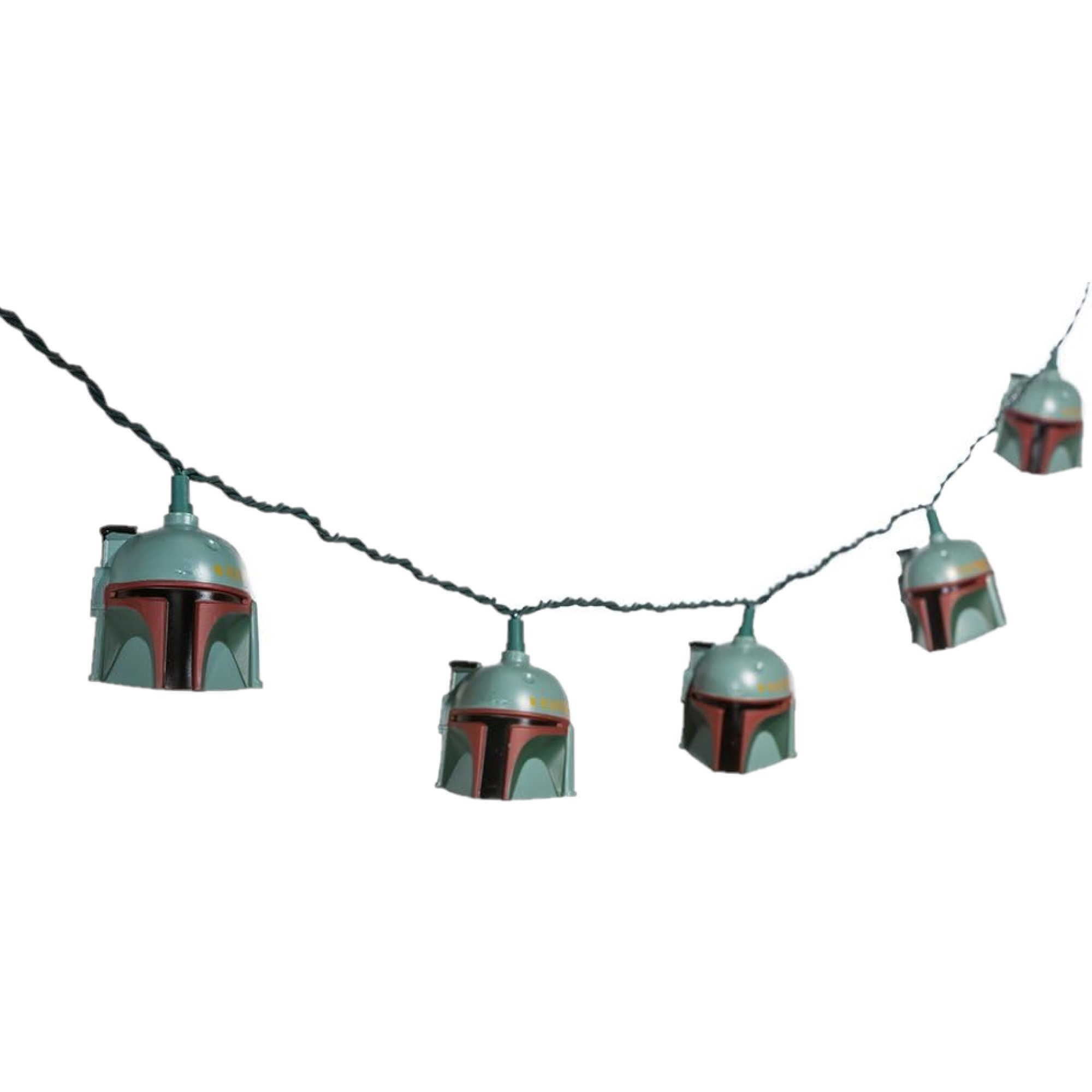 Kurt Adler Indoor/Outdoor UL 10-Light Boba Fett Light Set, 9ft