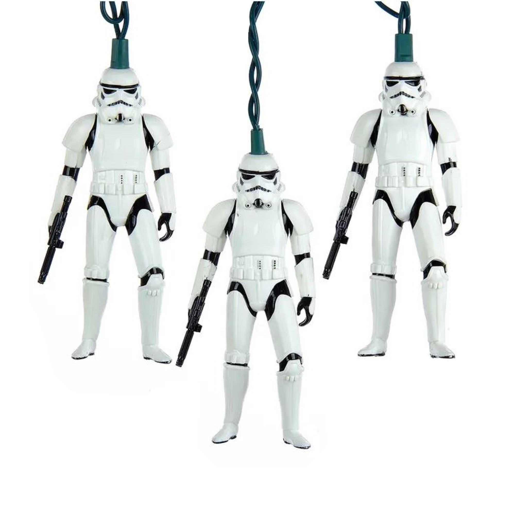 Kurt Adler Indoor/Outdoor UL 10-Light Storm Trooper Suit Light Set, 9ft