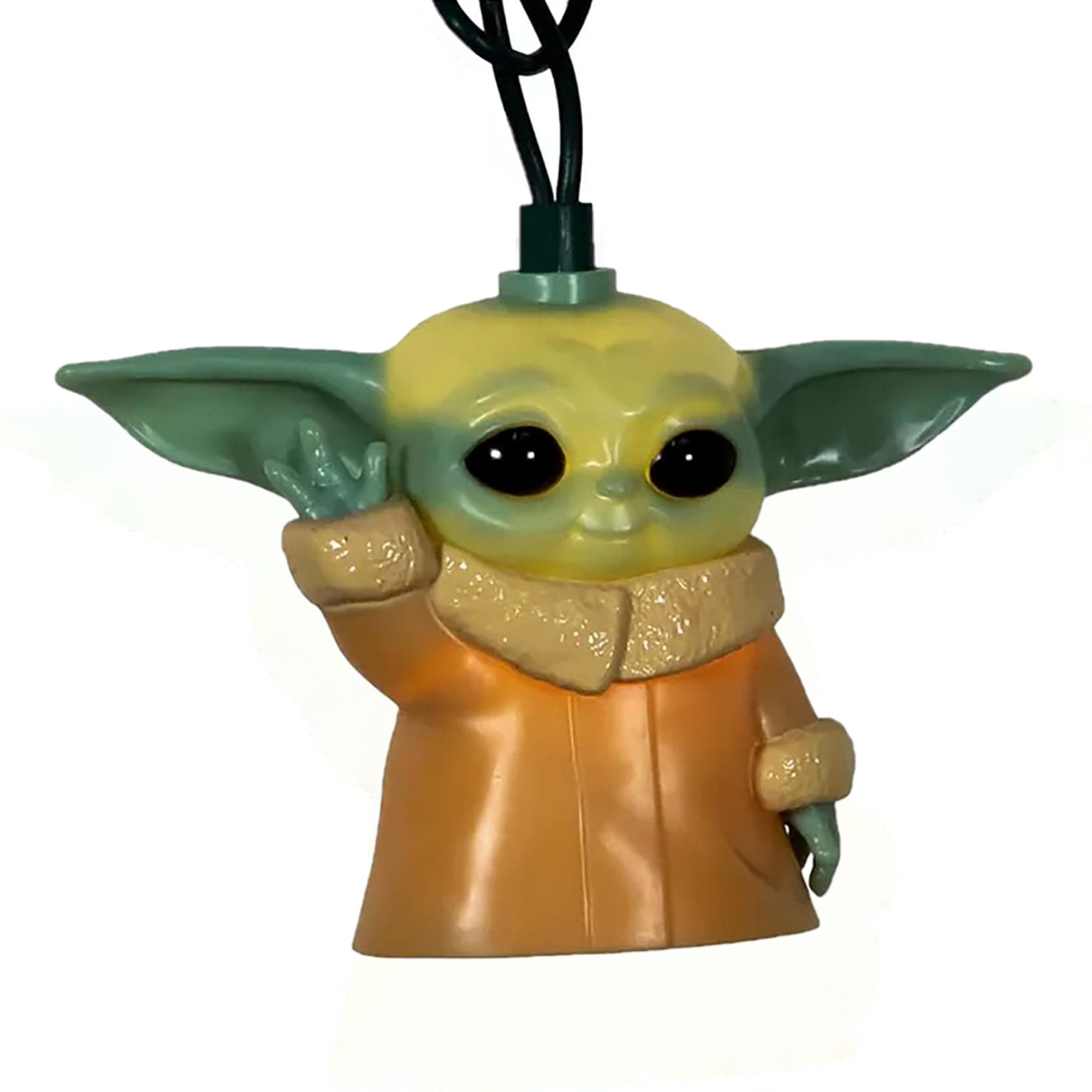 Kurt Adler Indoor/Outdoor UL 10-Light Star Wars The Child Light Set, 9ft