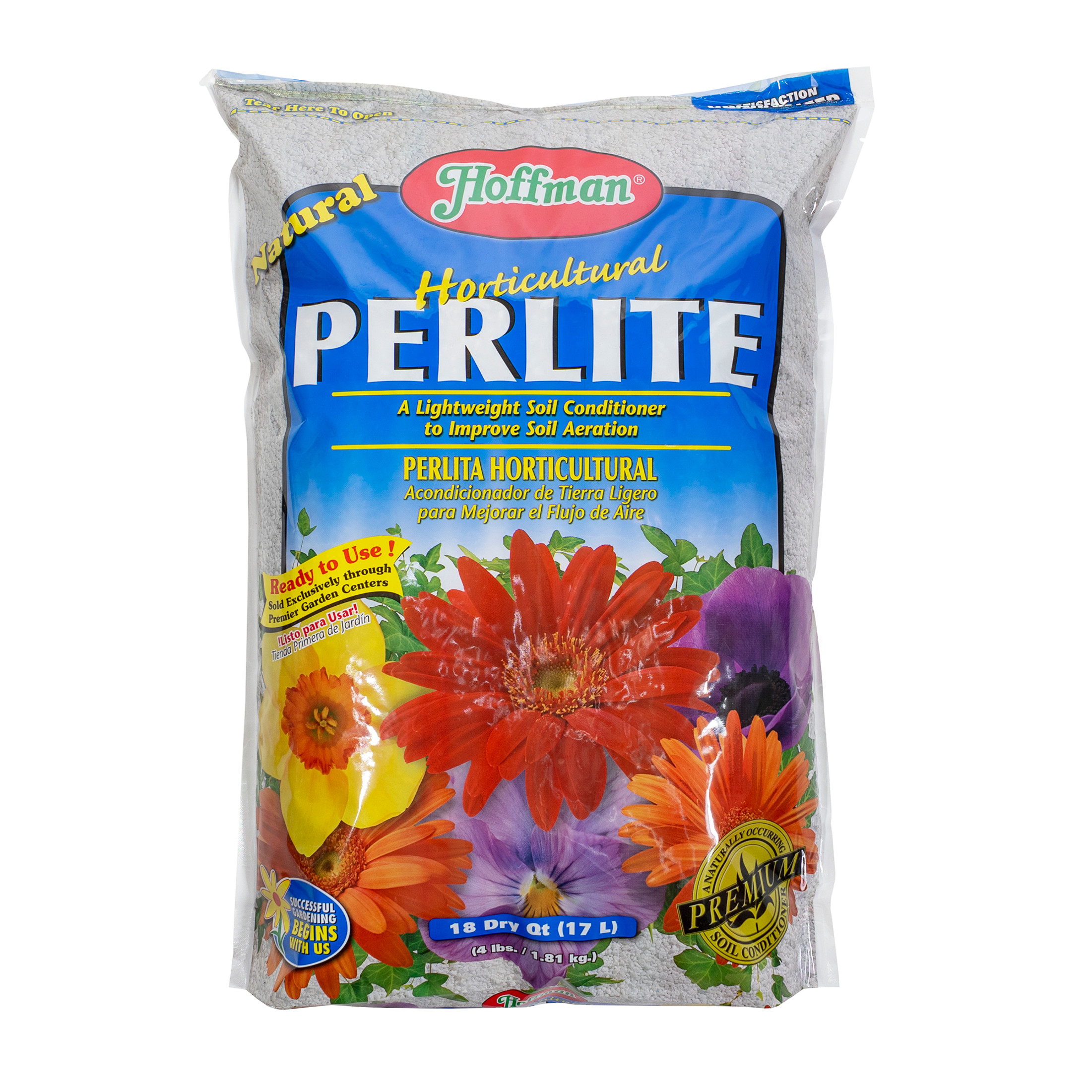Hoffman Horticultural Perlite Lightweight Soil Conditioner to Improve Aeration