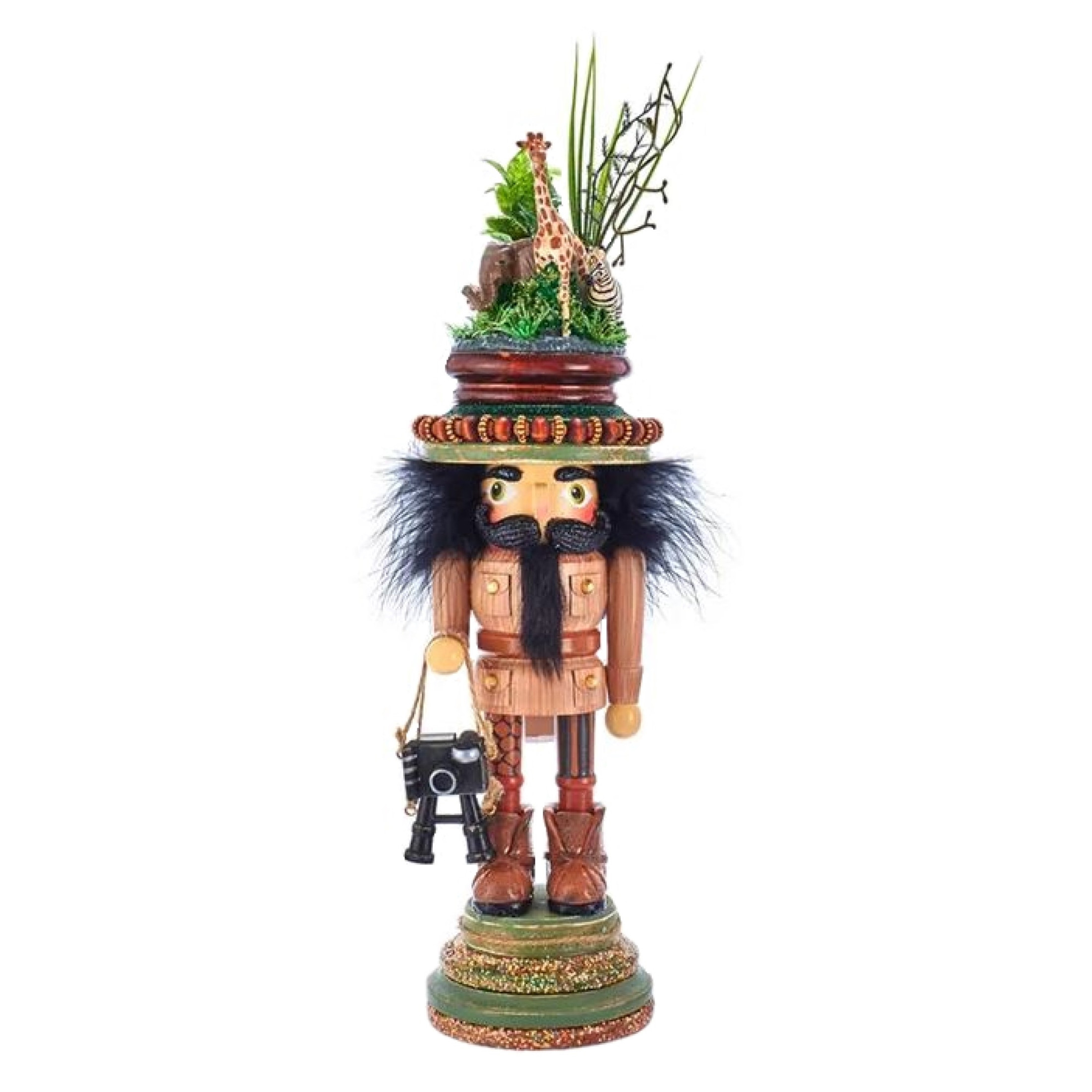Kurt Adler Hollywood Nutcracker, Zoo Menagerie, 15in Kurt Adler Hollywood Nutcracker, Zoo Menagerie, 15in